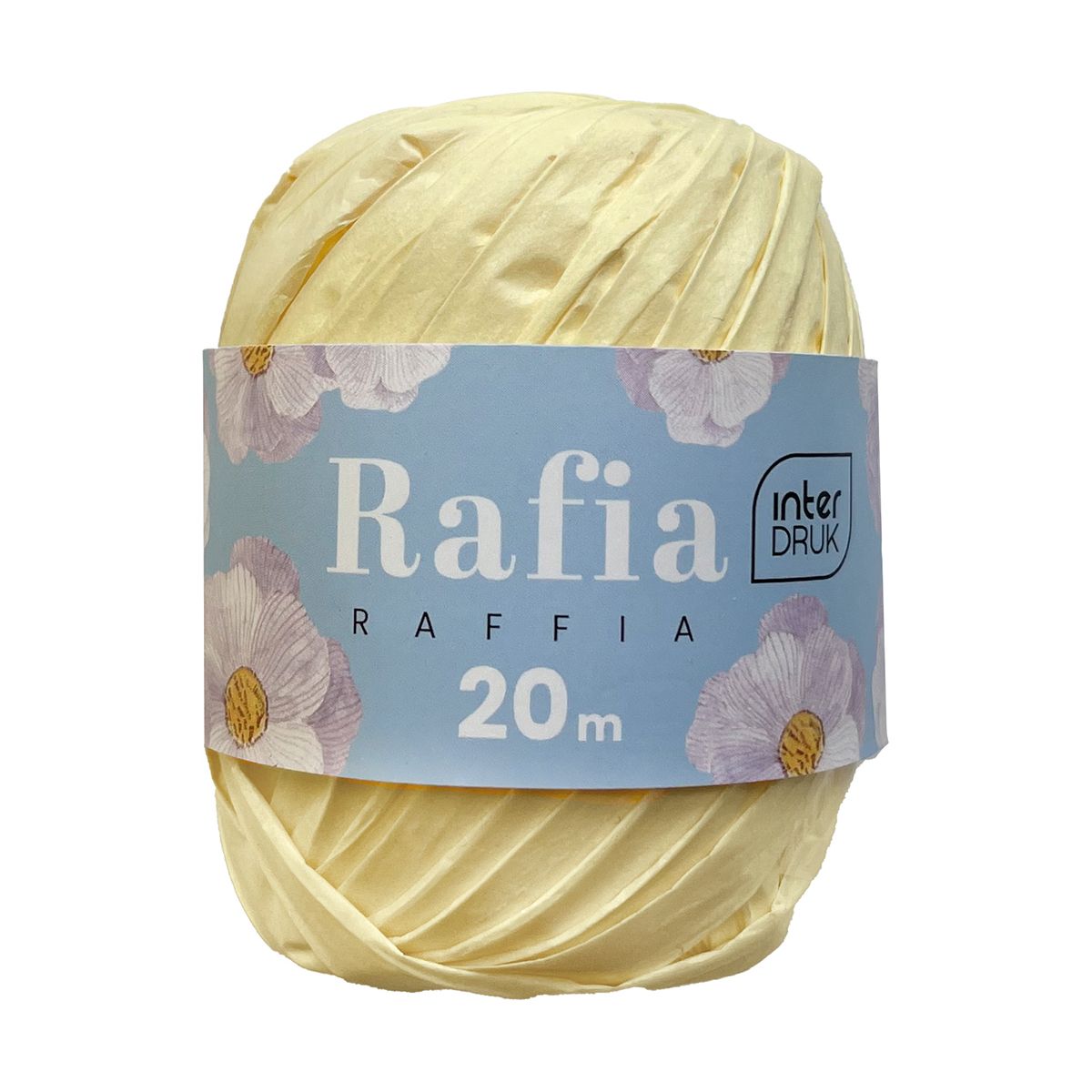 Rafia Interdruk pastel na szpulce 5902277345554 mix 20m (20 m)