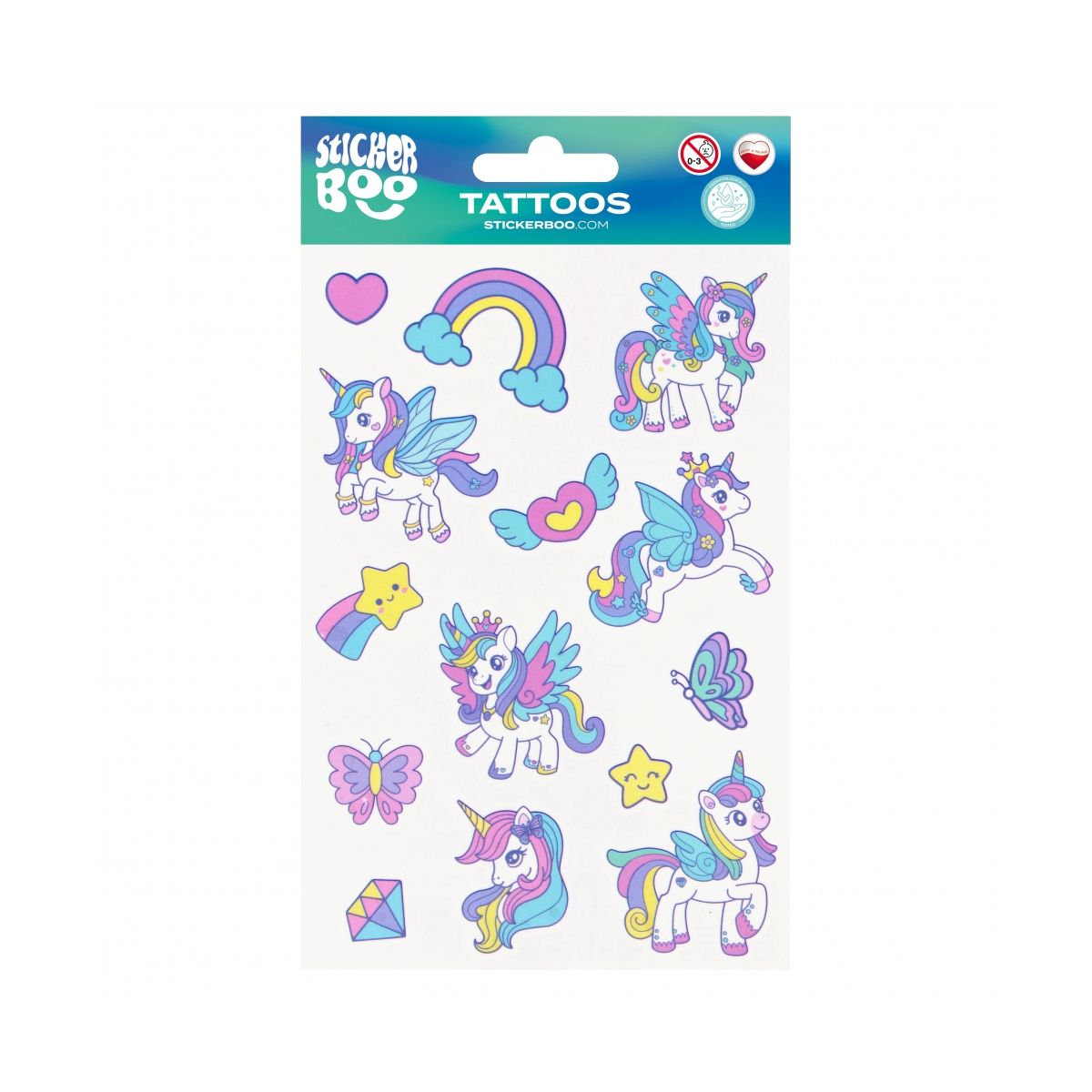 Tatuaż Unicorn Starpak (540444)