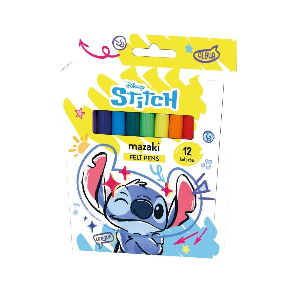 Flamaster Stitch 12 kol. Beniamin (0897)