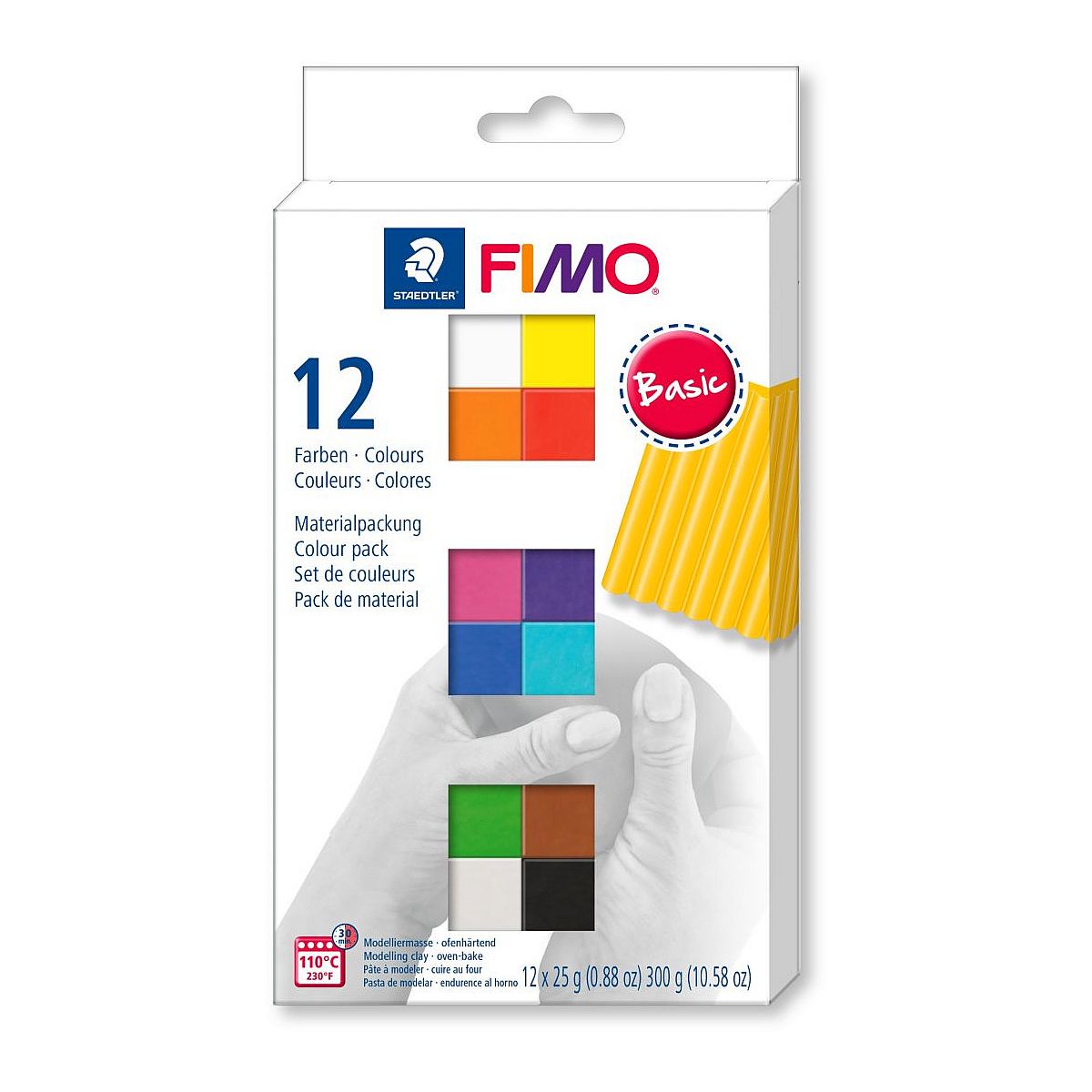 Modelina Staedtler Fimo 12 kol. (S 8023 C12-1)