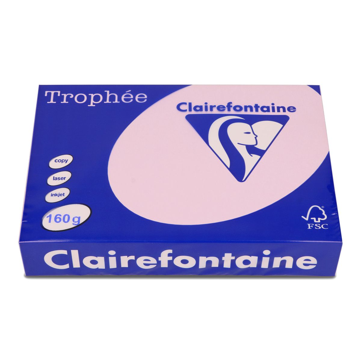 Papier kolorowy kolorowy A4 liliowy 500k. 160g Trophee (xca41043)