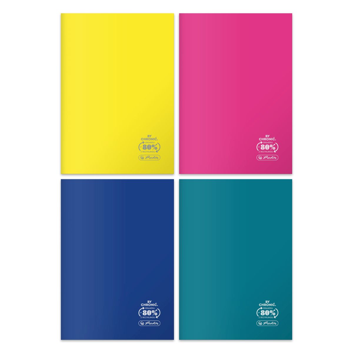 Zeszyt Herlitz Colors Eco PP 9552381 A4 60k. 70g krata (400198132)
