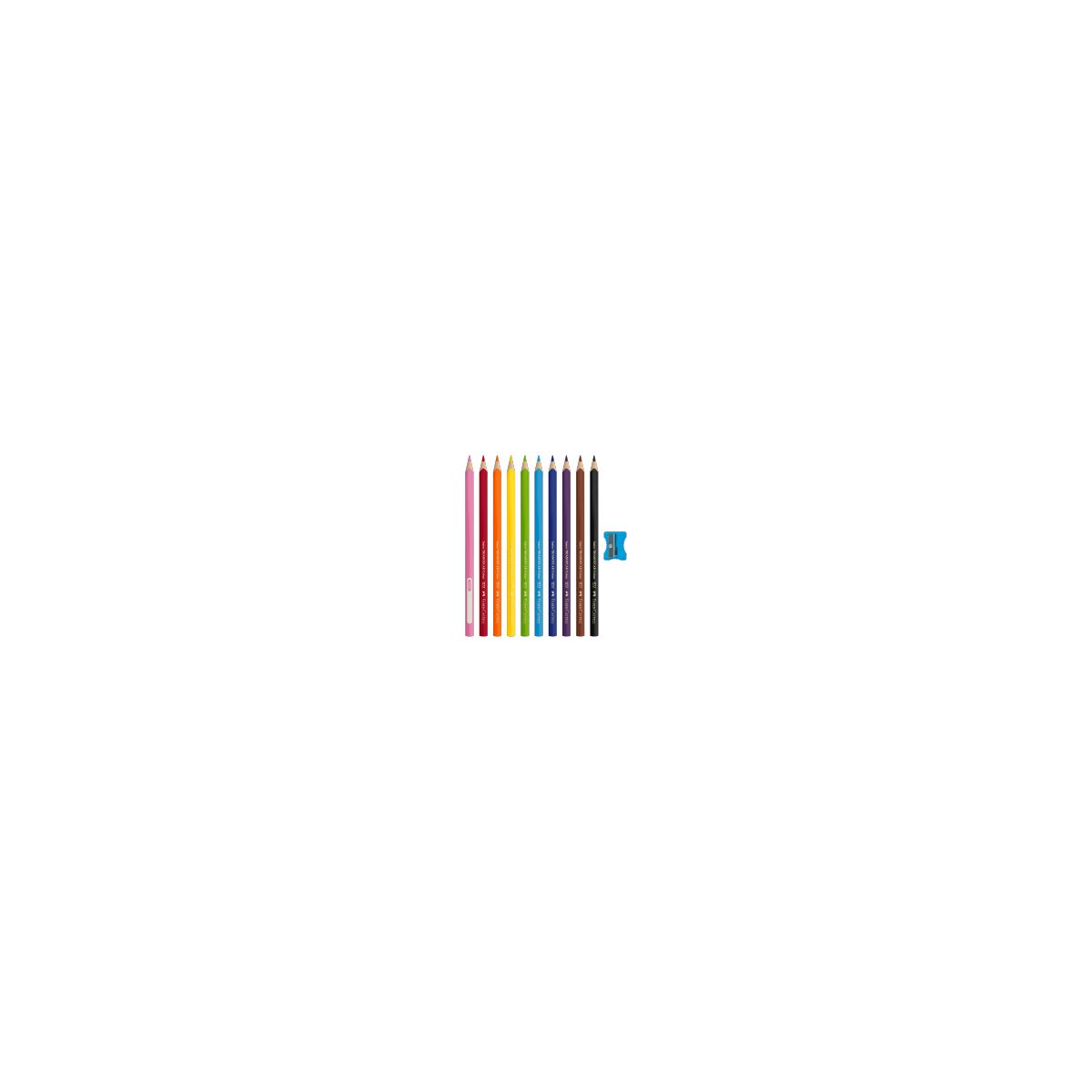 Kredki ołówkowe Faber Castell 10 kol.