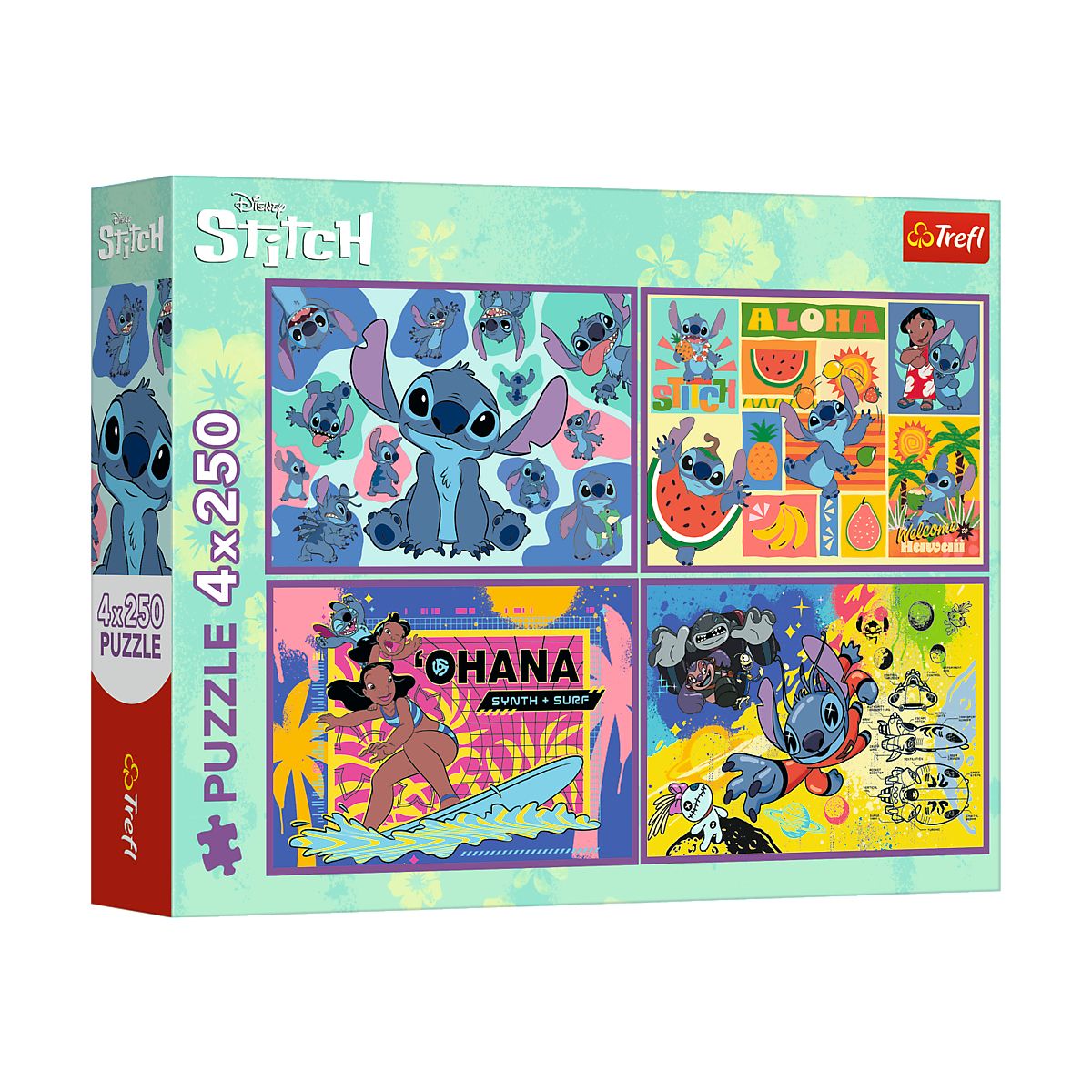 Puzzle Trefl Lilo I Stitch 4x250 el. (13311)