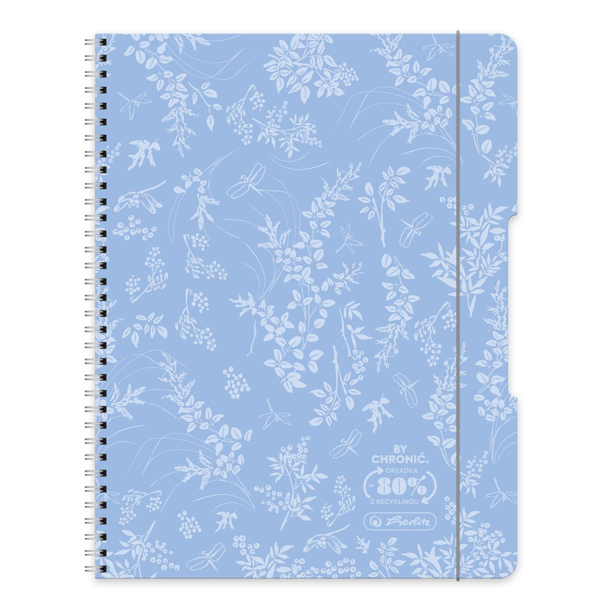 Kołozeszyt (kołobrulion) Herlitz ECO COLORS 9501452 A4 80k. kratka (400198742)