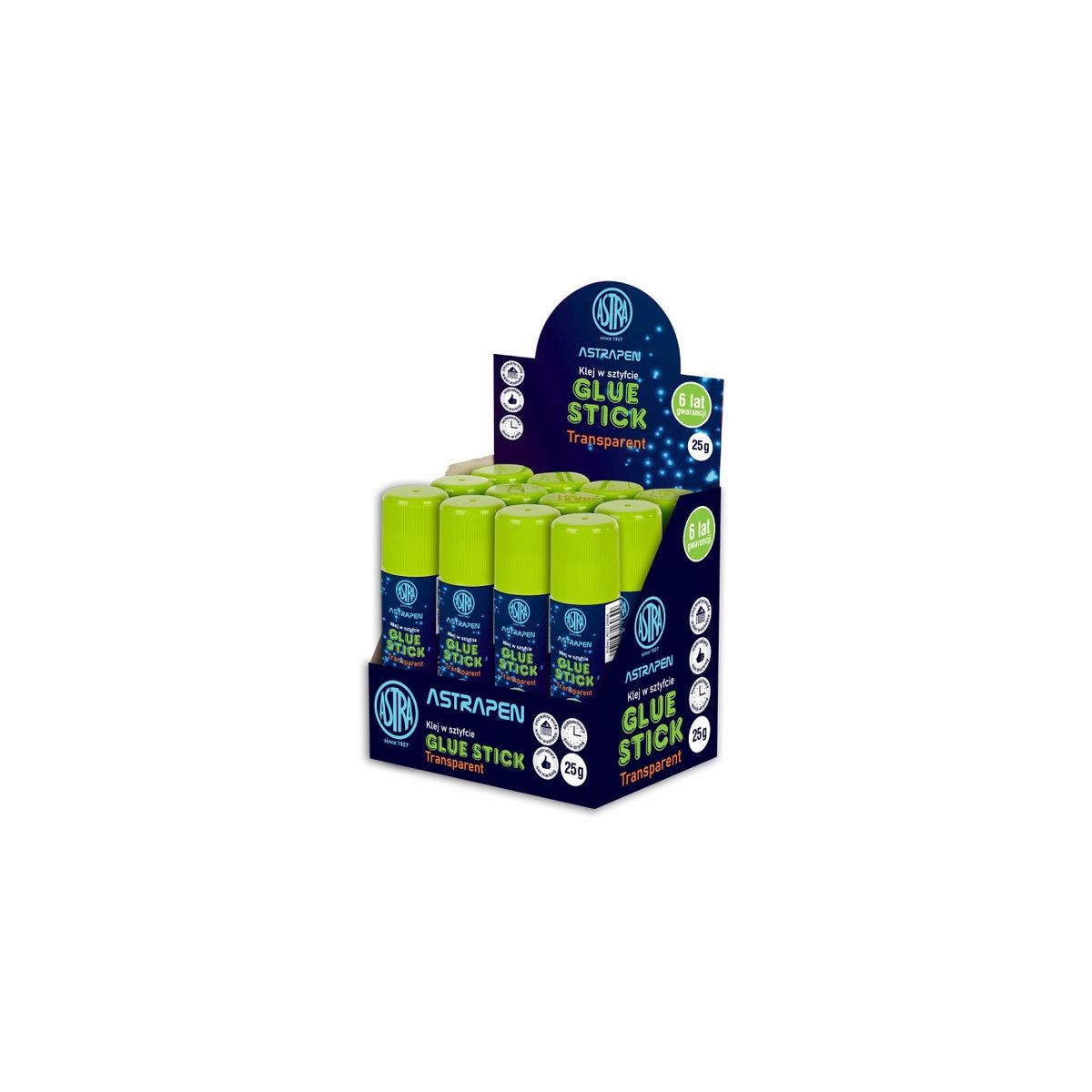 Klej w sztyfcie Transparent 25g Astra (401120006)