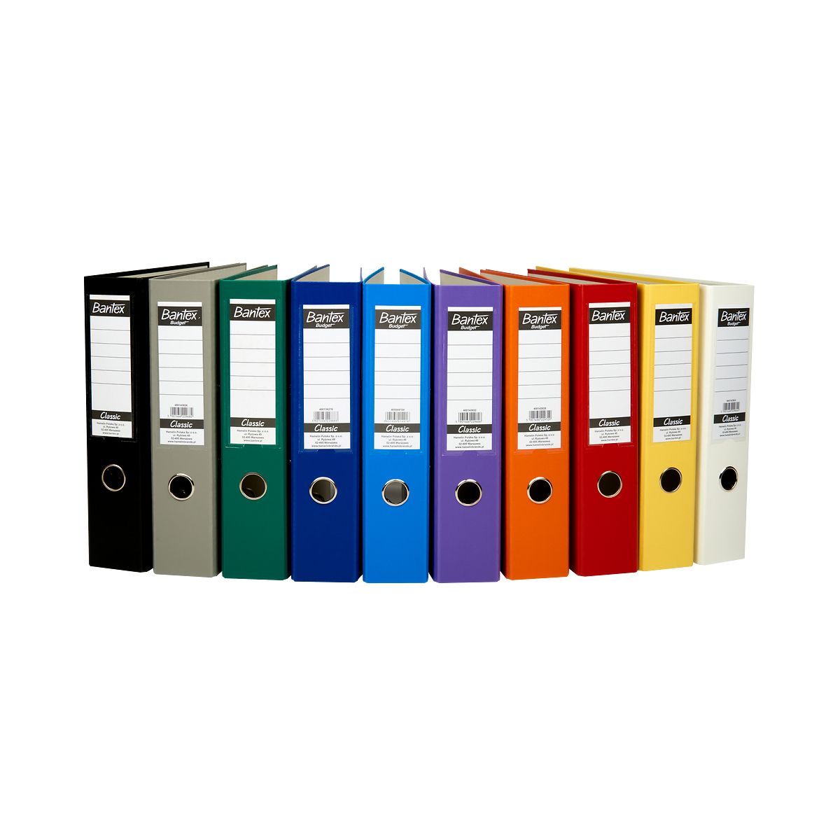 Segregator dźwigniowy Bantex Classic A4 7,5 cm żółty (400044672)