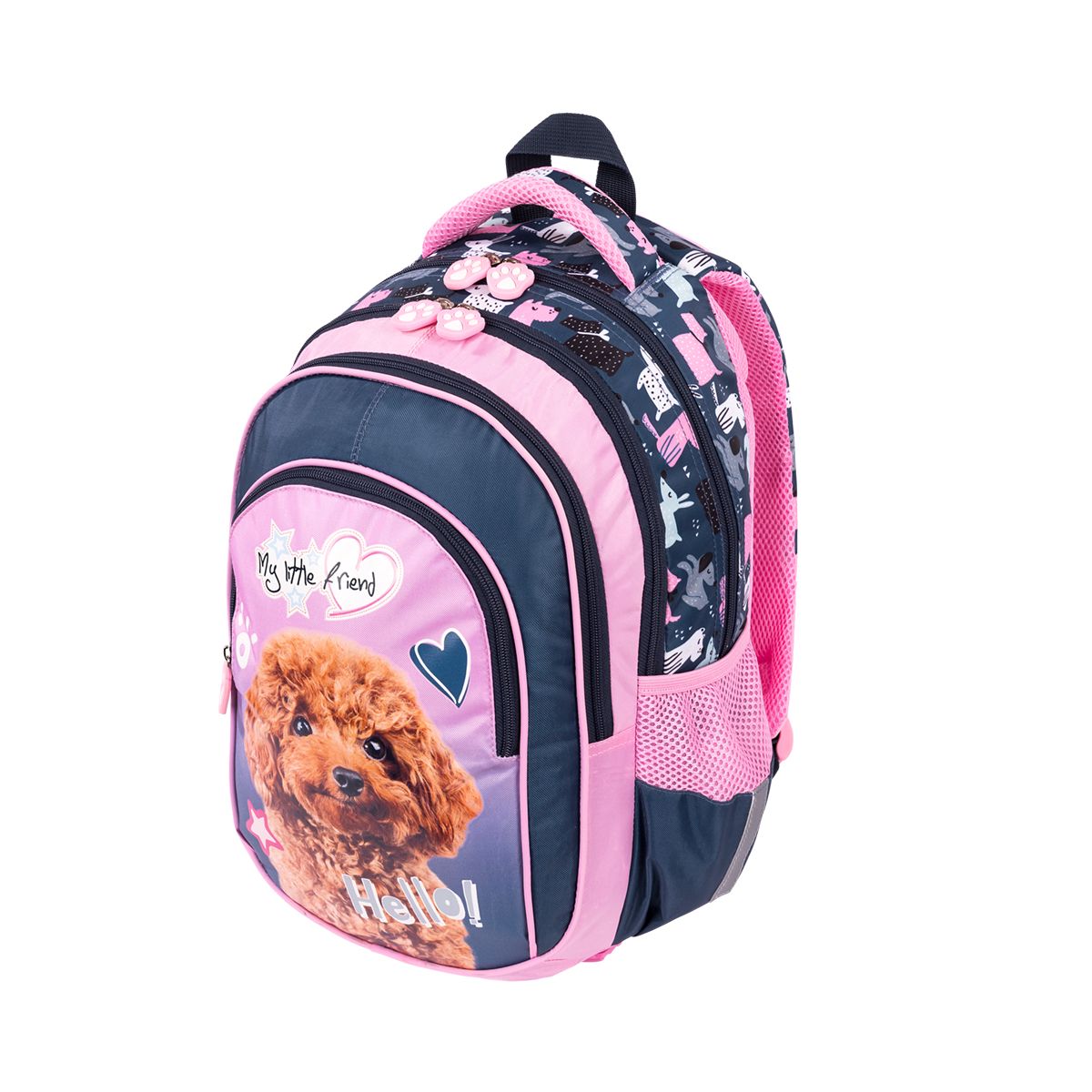 Plecak St.Majewski MLF HELLO DOG 4 KOMORY (bpl-58)