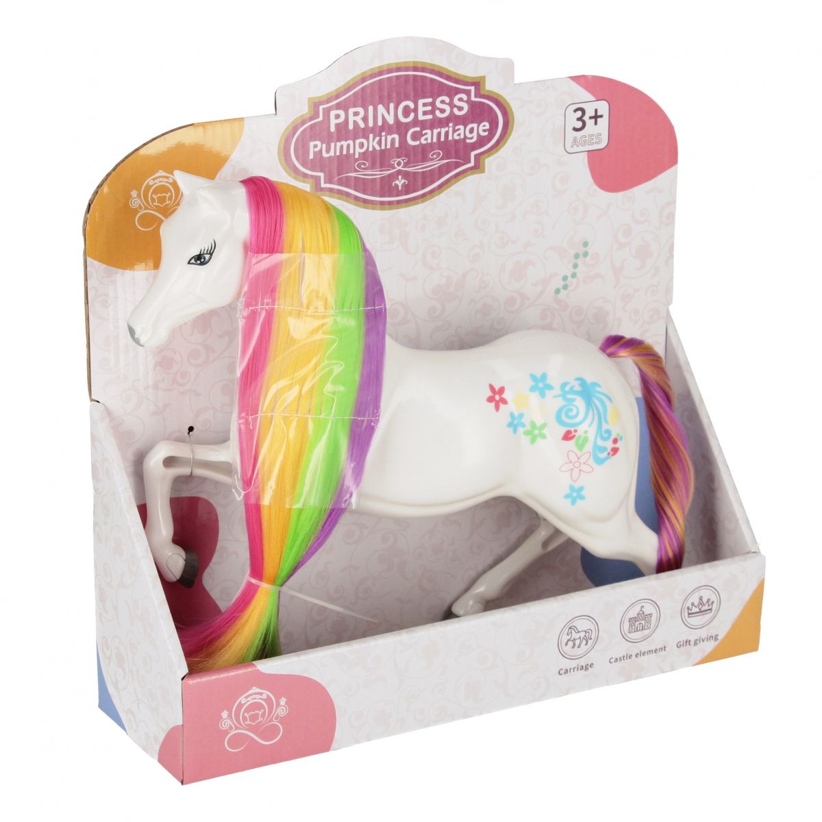 Figurka Konik tęcza Mega Creative (544384)