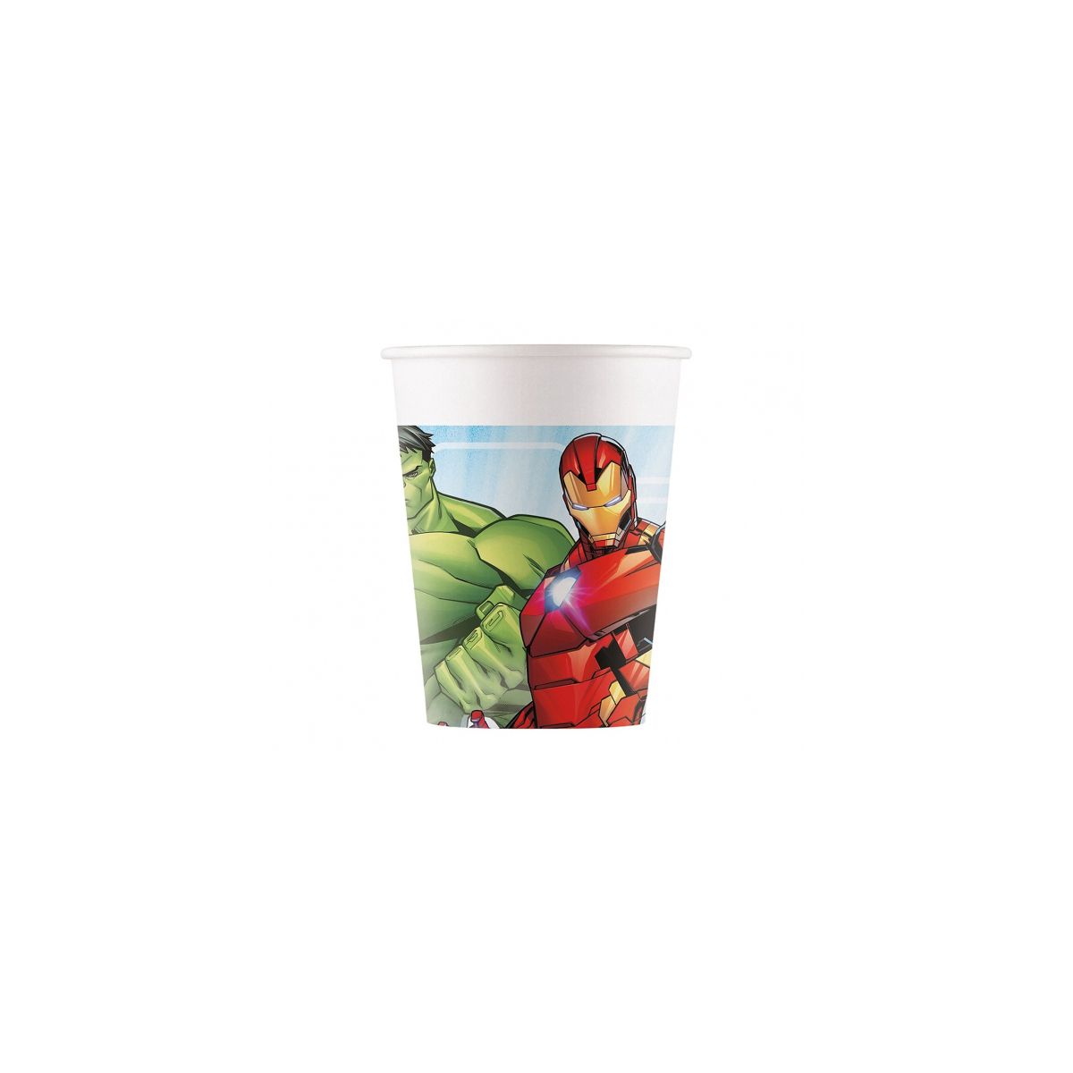 Kubek jednorazowy Godan AVENGERS 8 szt. papier 200ml (93467)