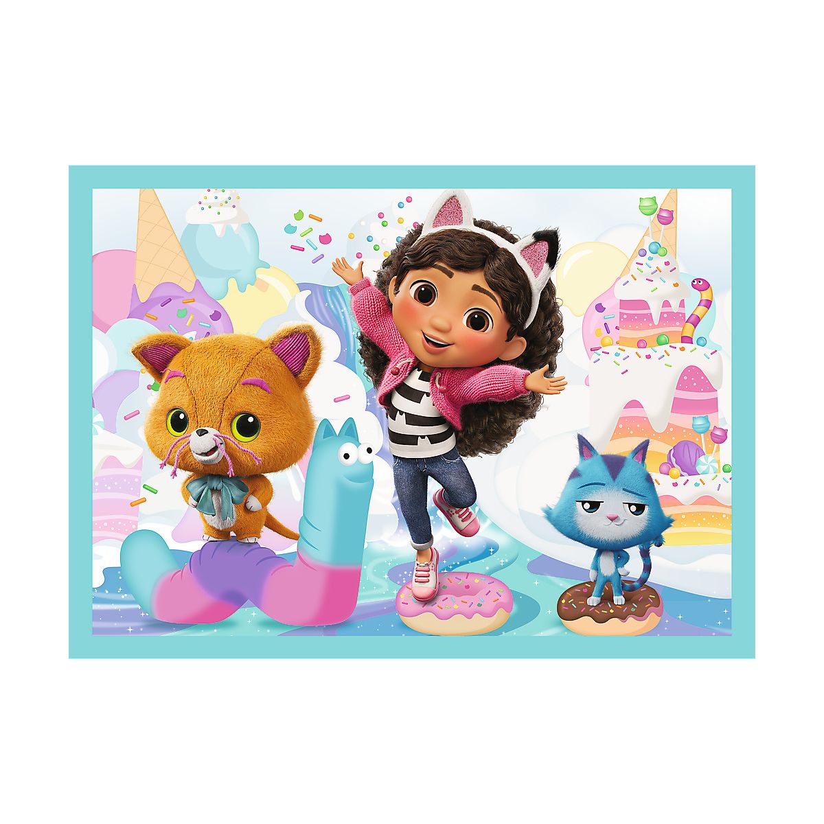 Puzzle Gabby Gabby great adventure 4w1 el. Trefl (34670)