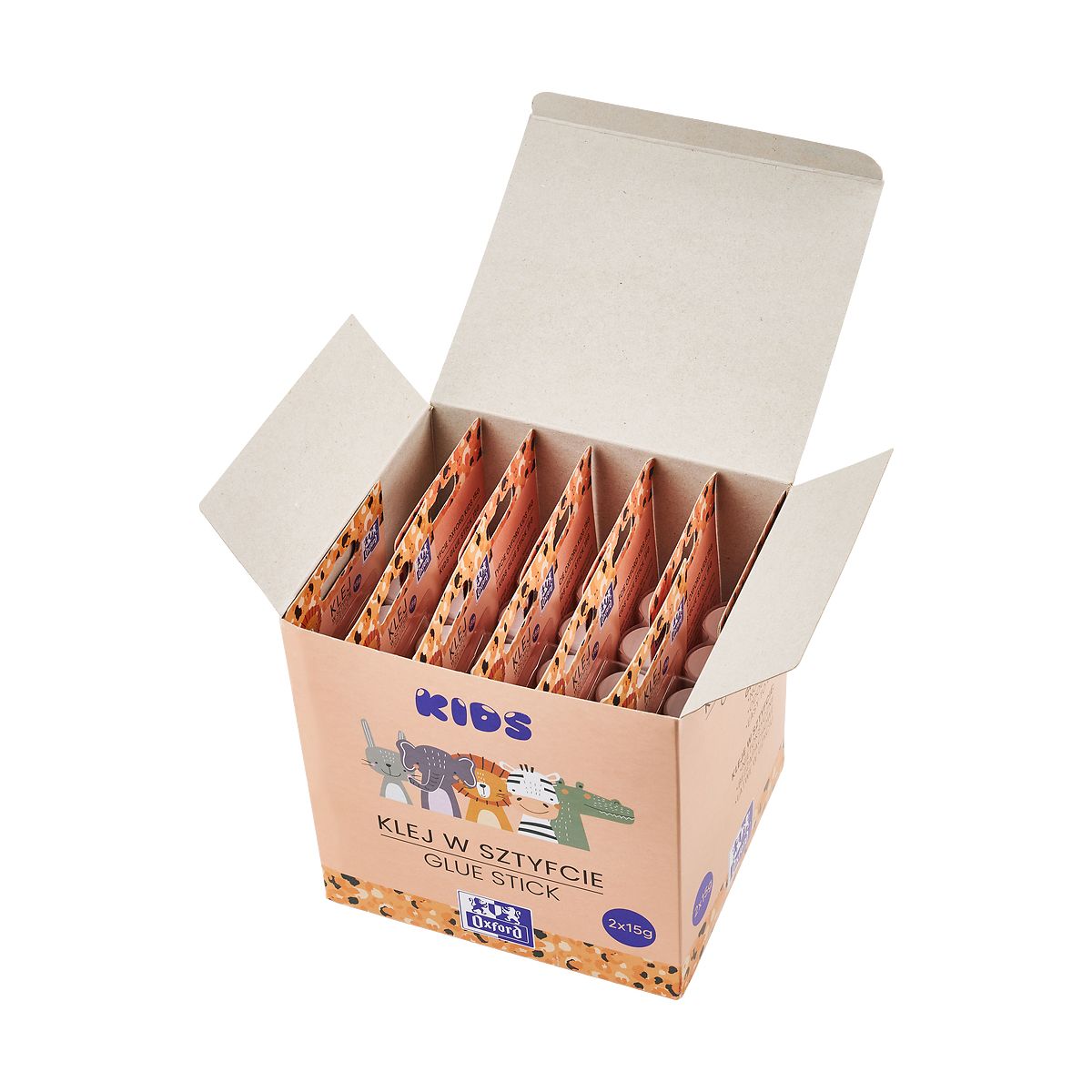 Klej w sztyfcie Kids 2 pak 15g Oxford (400186089)