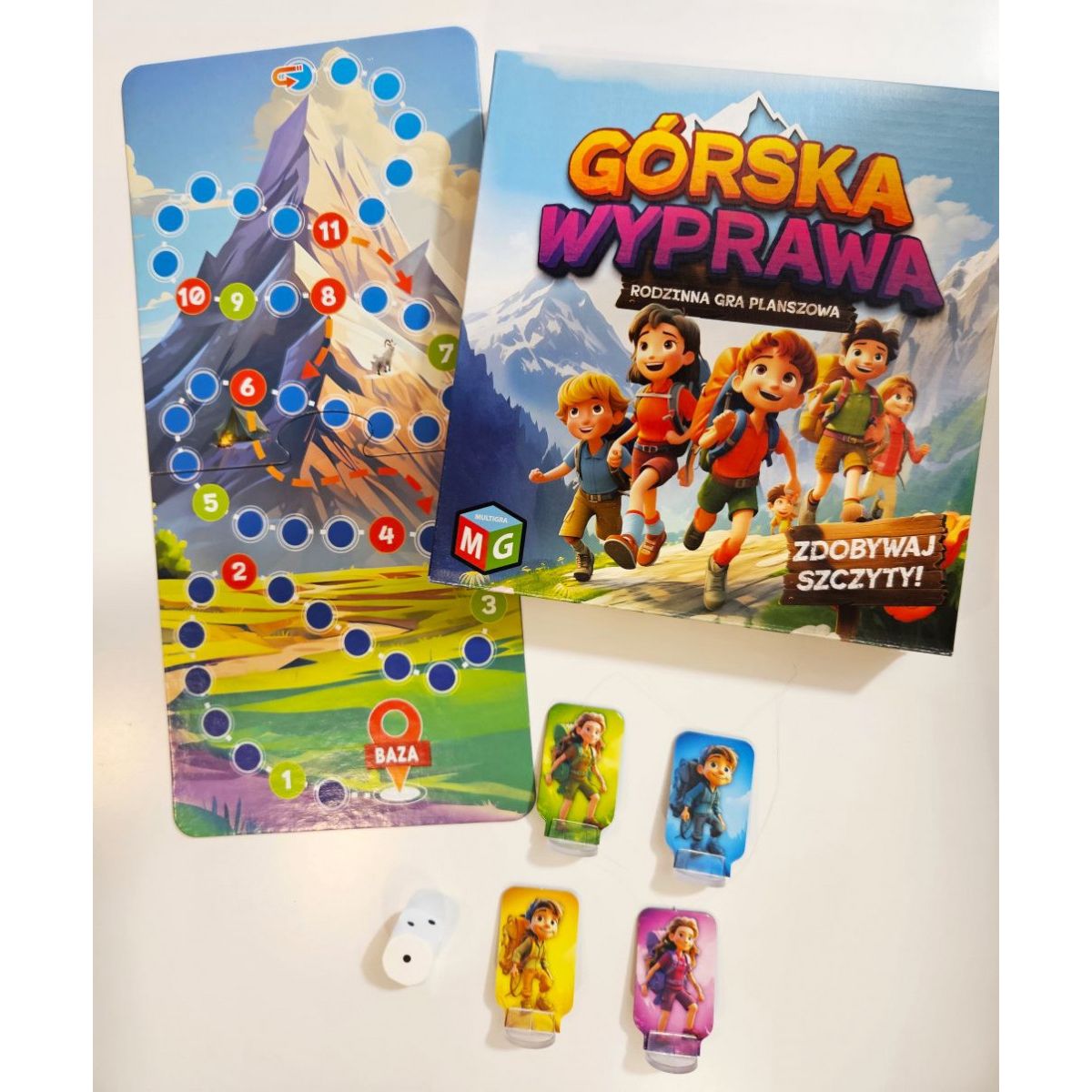 Gra planszowa górska wyprawa Multigra