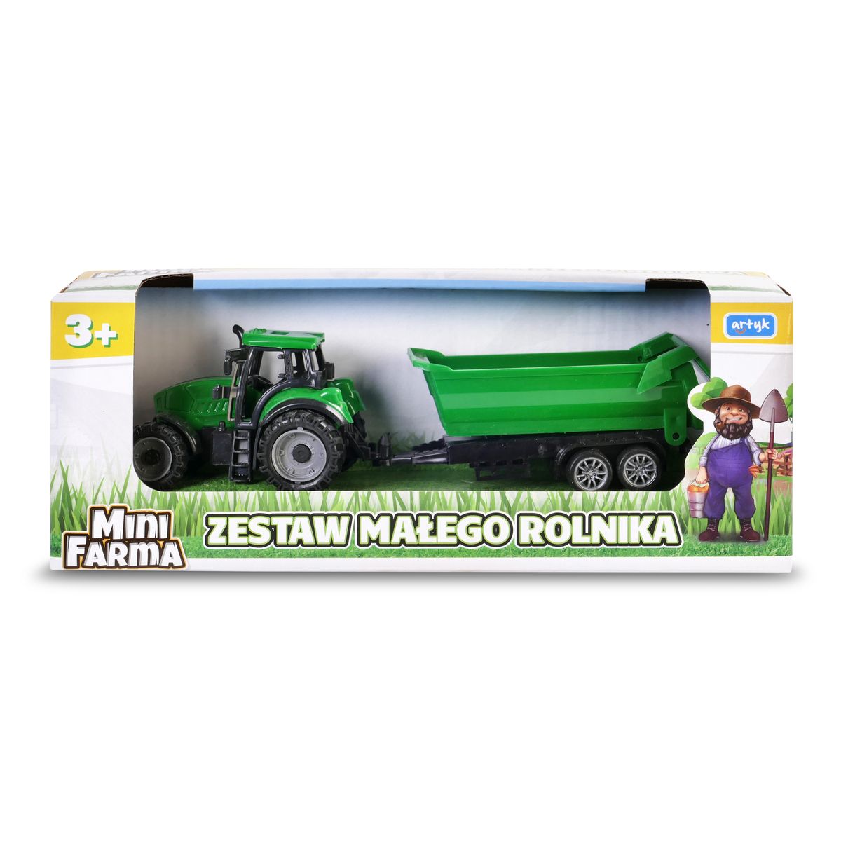 Traktor Artyk zestaw farma (143755)