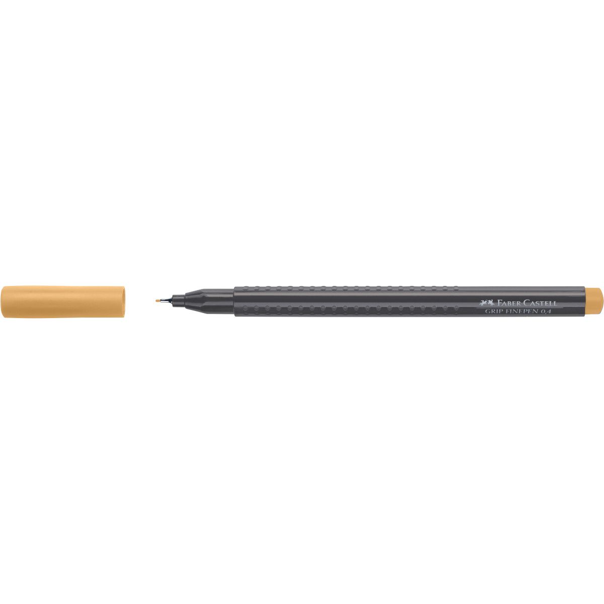 Cienkopis Faber Castell Grip Finepen 0,4 brązowy jasny 0,4mm 1kol. (FC151682)