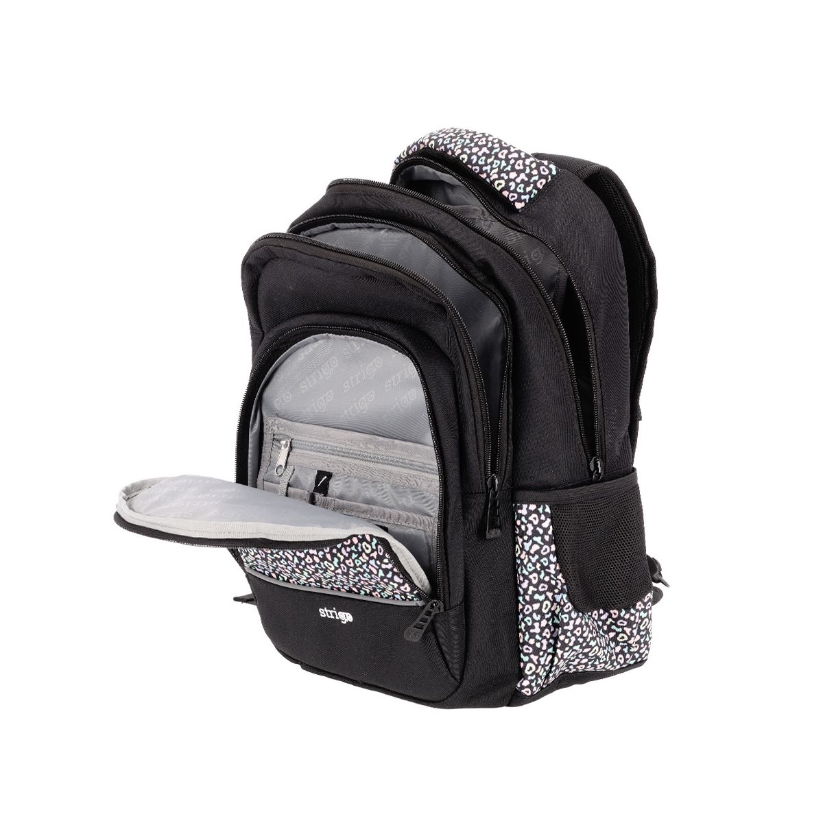 Plecak MISTY Czarny pastel Strigo (PL007)