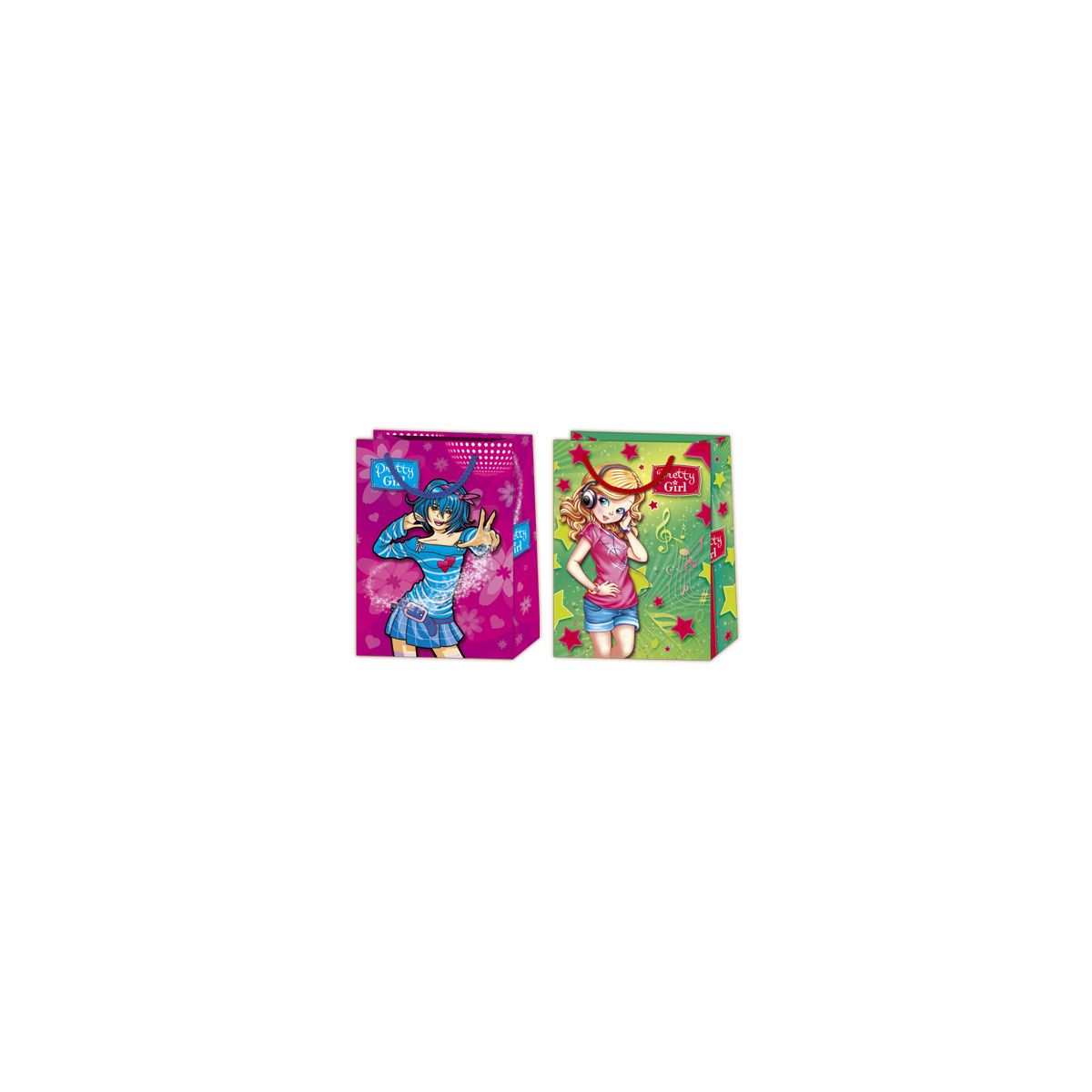 Torba prezentowa Pretty girl 5902221807602 Merigraf (T5)