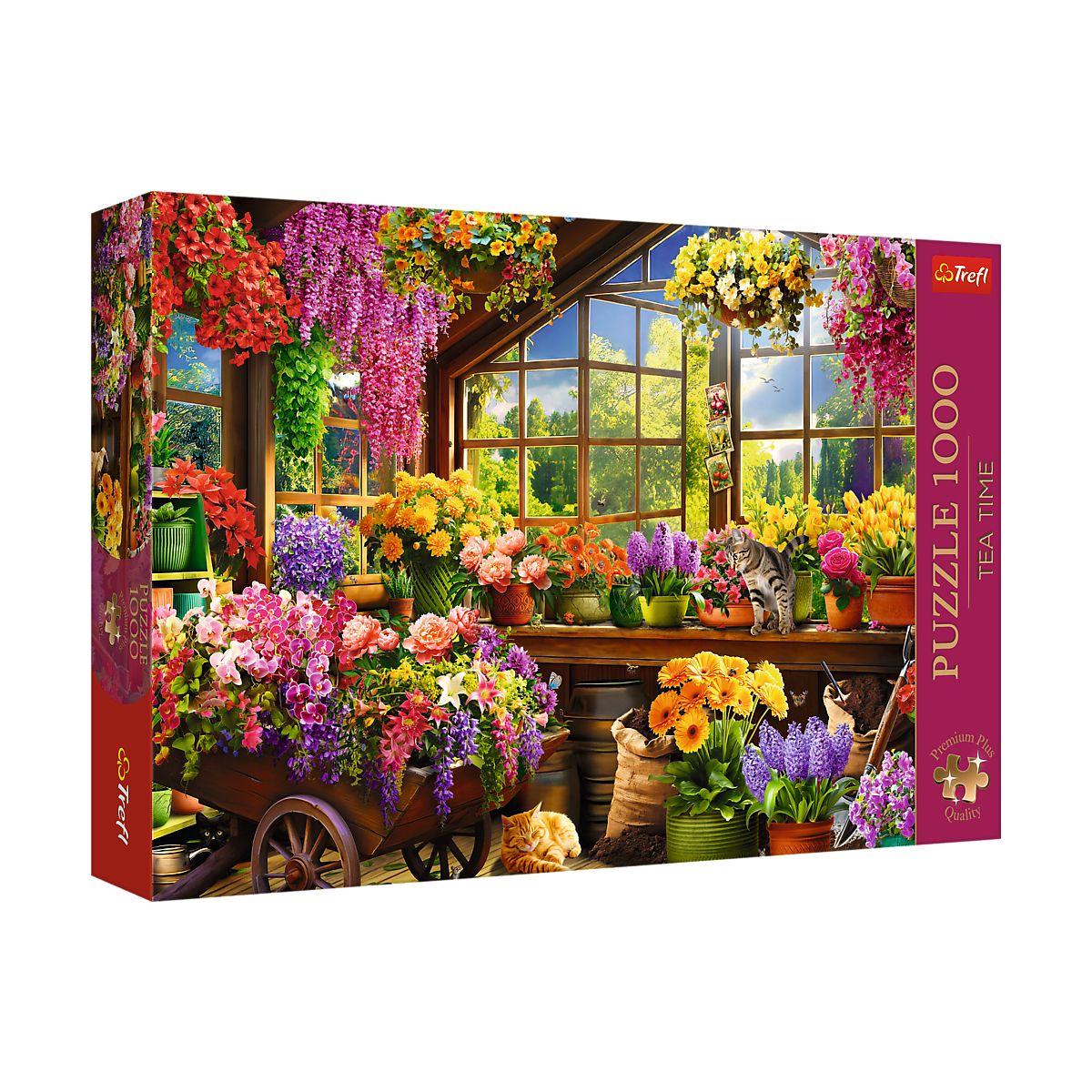 Puzzle Trefl Premium Plus Przygotowania do wiosny 1000 el. (10840)