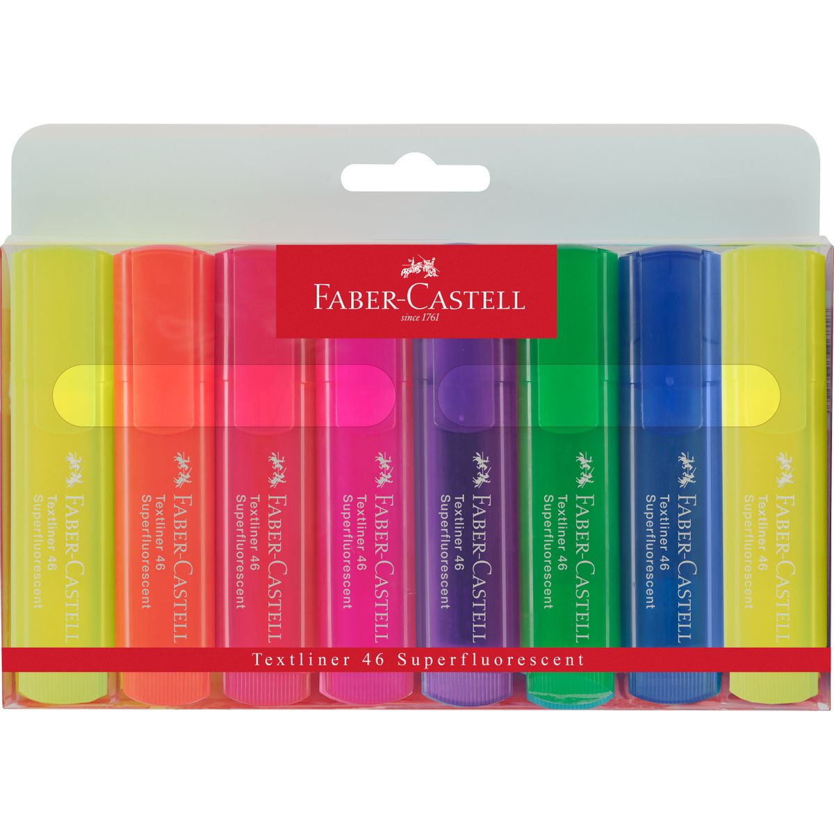 Zakreślacz Faber Castell mix (FC154662)