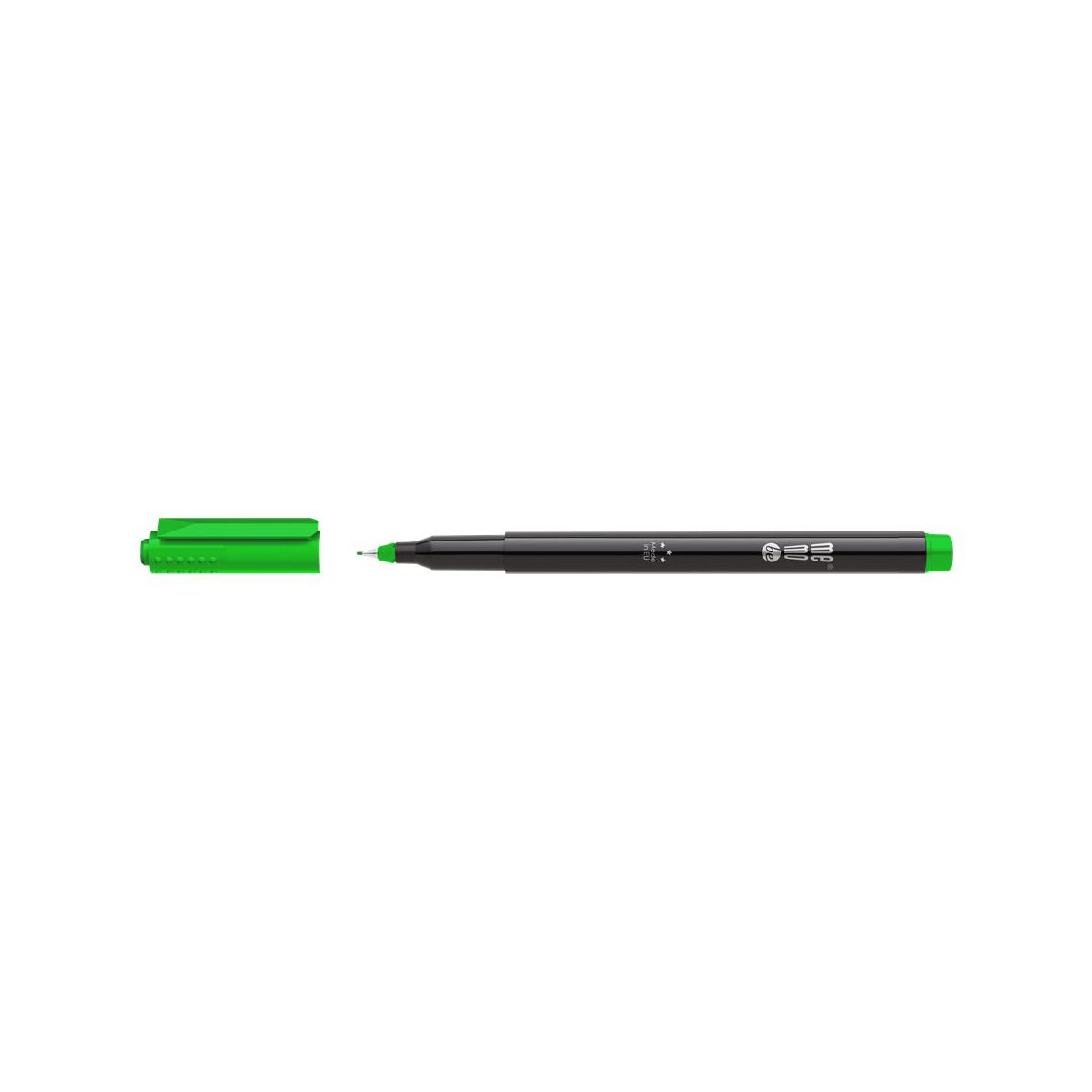 Marker permanentny Memobe niebieski niebieski 0,3mm okrągła końcówka (MM250-03)