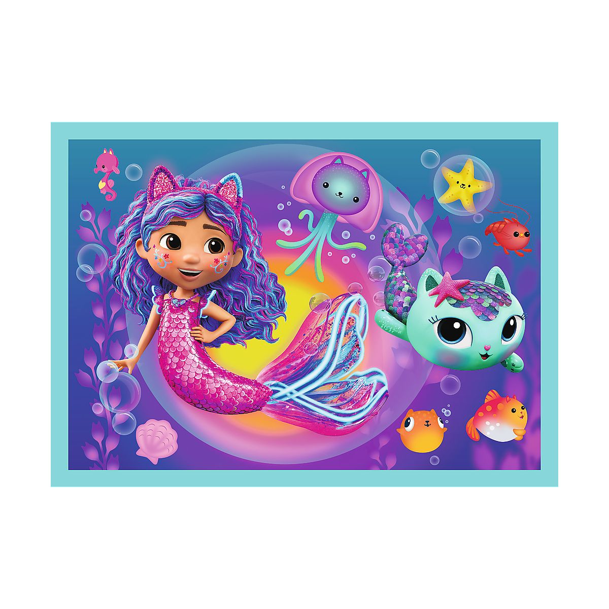 Puzzle Gabby Gabby great adventure 4w1 el. Trefl (34670)
