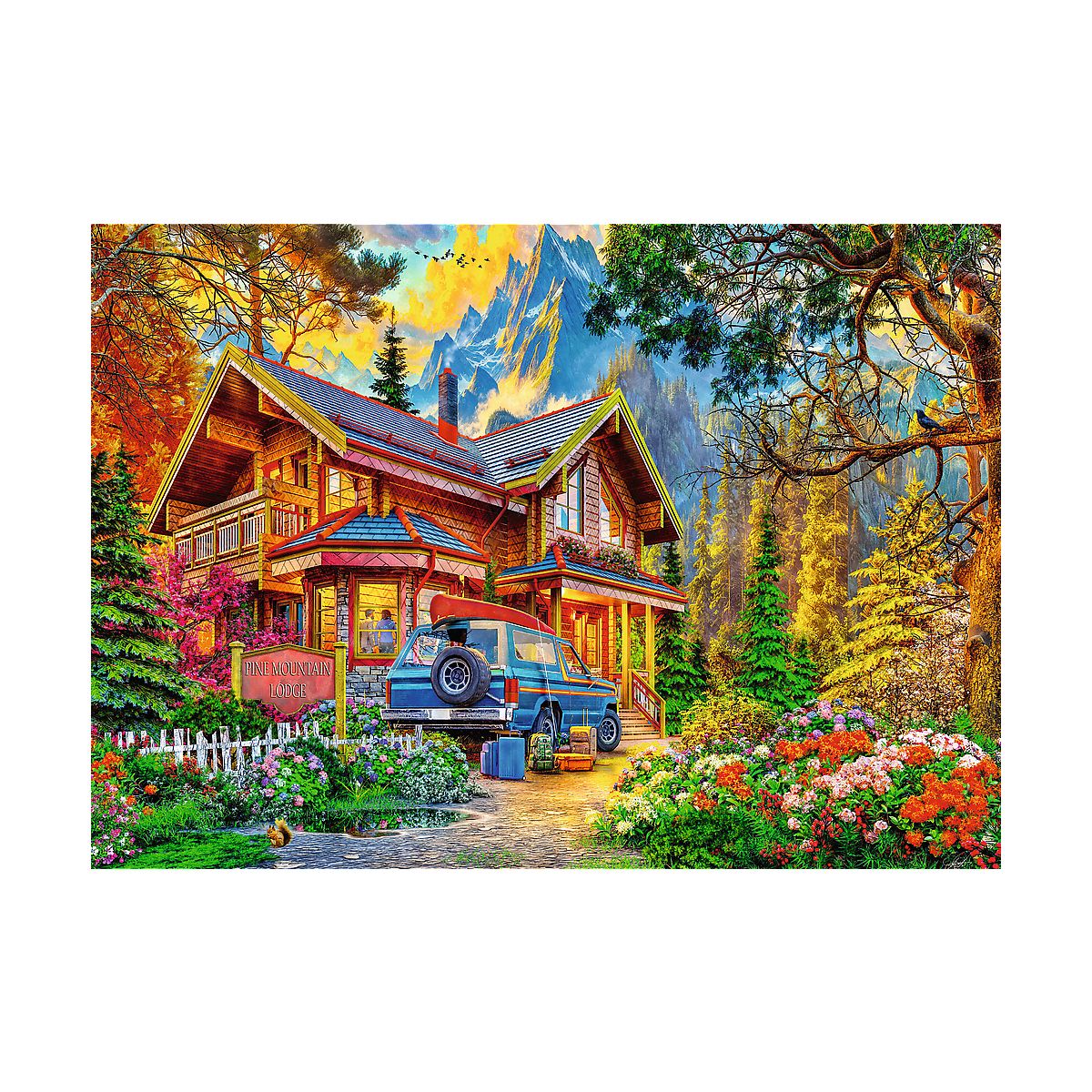 Puzzle Wycieczka w góry 2x500 el. Trefl (37534)