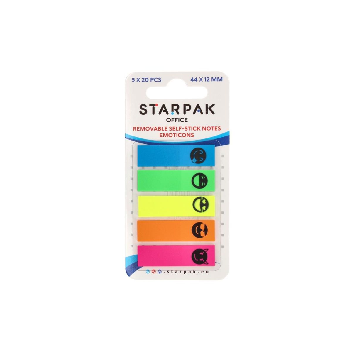 Zakładki indeksujące Starpak 100k [mm:] 44x12 (472874)