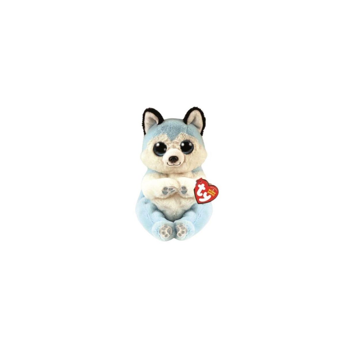 Pluszak Meteor Beanie Babies Thunder - niebieski husky [mm:] 150 (TY40540)