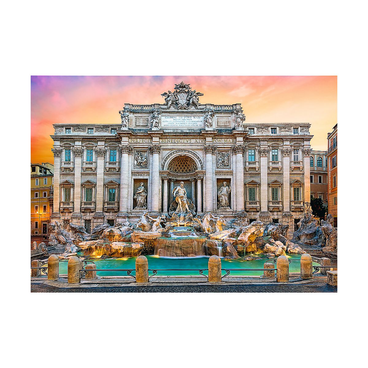 Puzzle Trefl 500 fontanna di trevi 500 el. (37292)