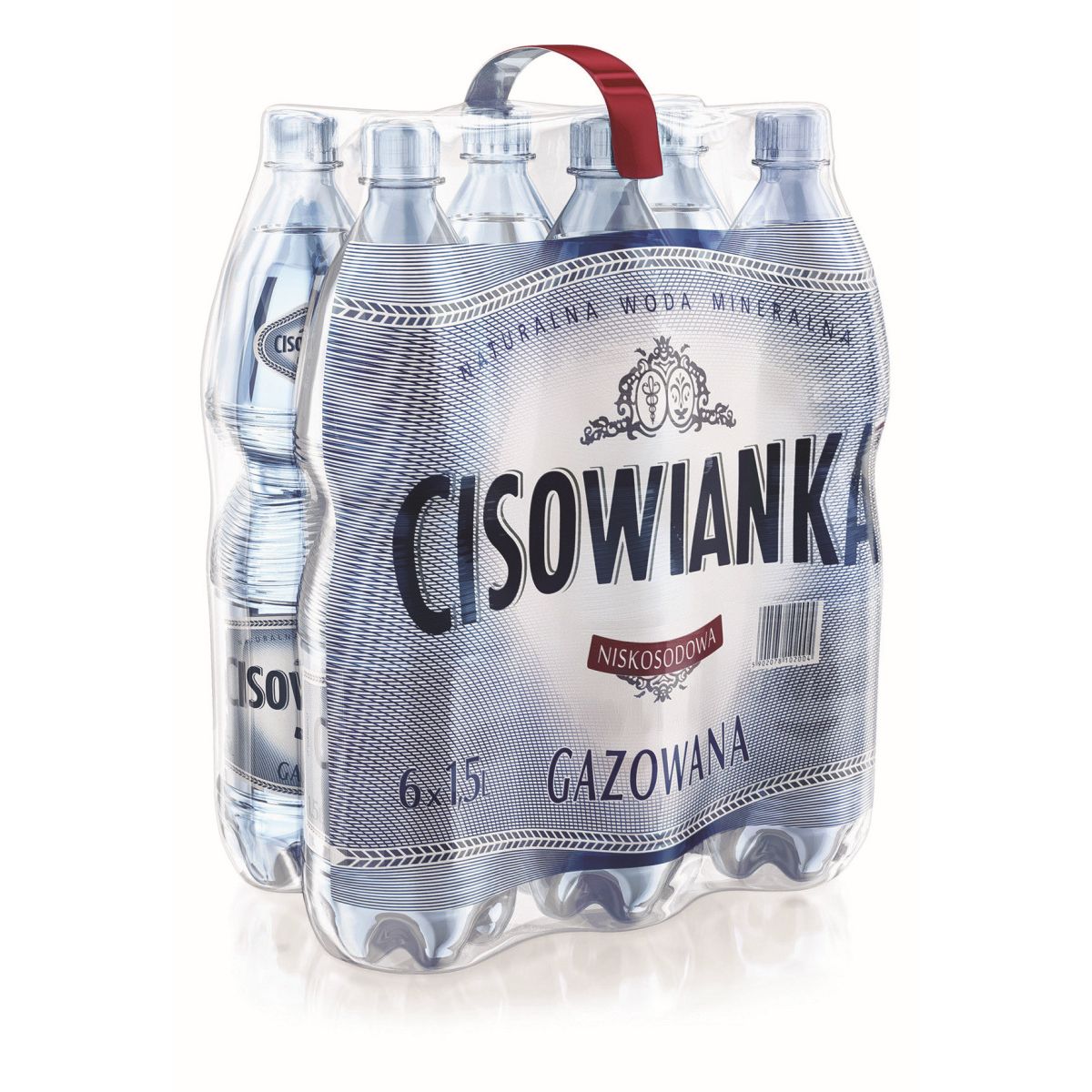 WODA CISOWIANKA 1,5L GAZOWANA