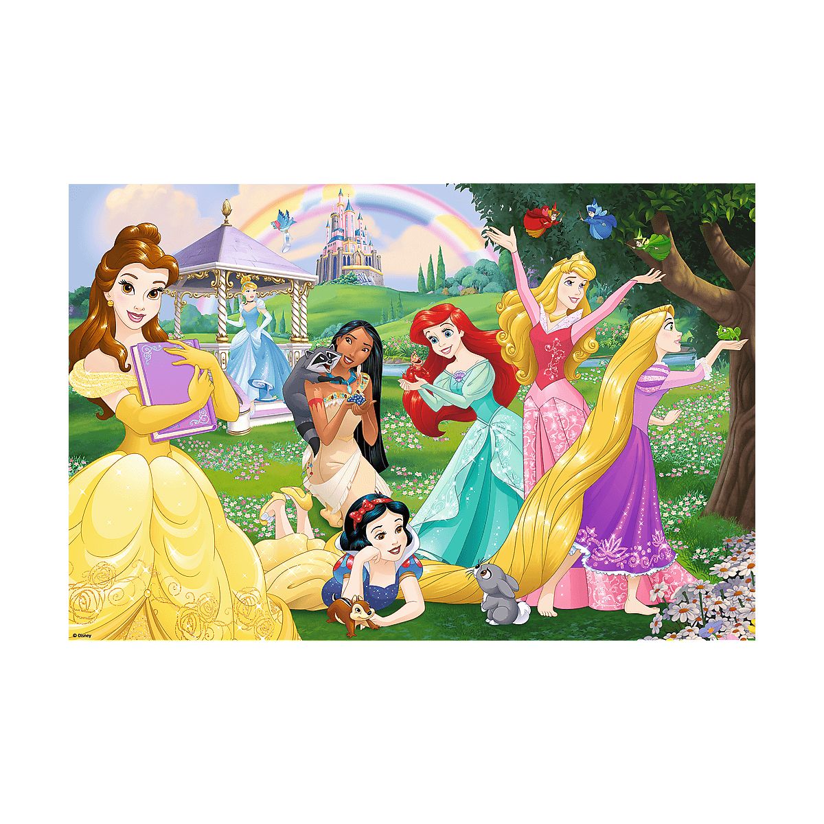 Puzzle Trefl Disney Princess Super maxi Wesołe Księżniczki 24 el. (41008)