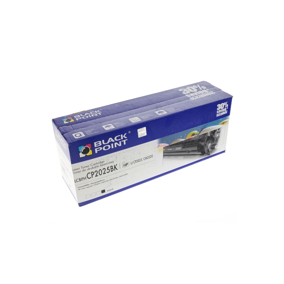 Toner regenerowany Black Point Eksploatacja Tonery czarny (CC530A)