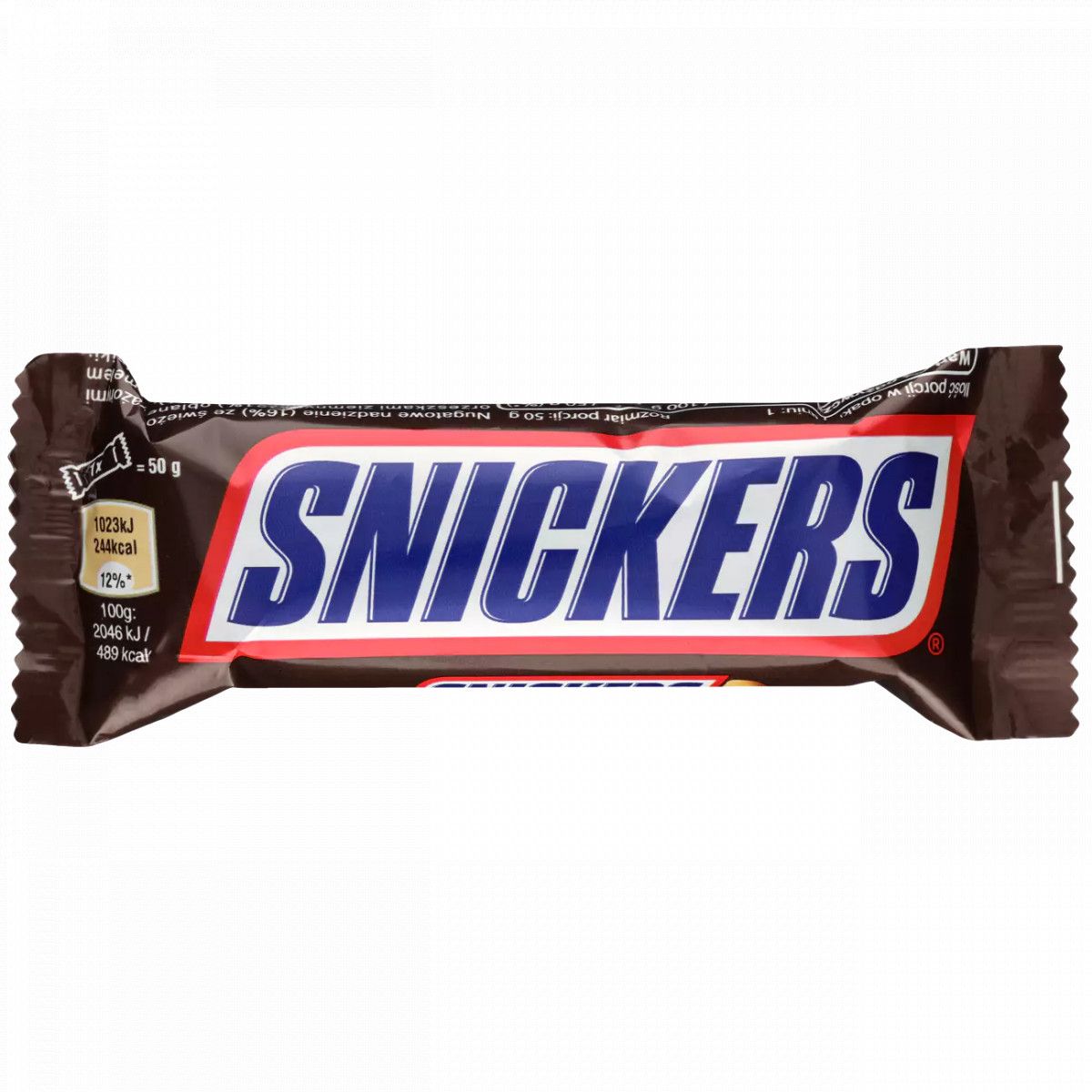 Słodycze Snickers 50 g Czekoladowe