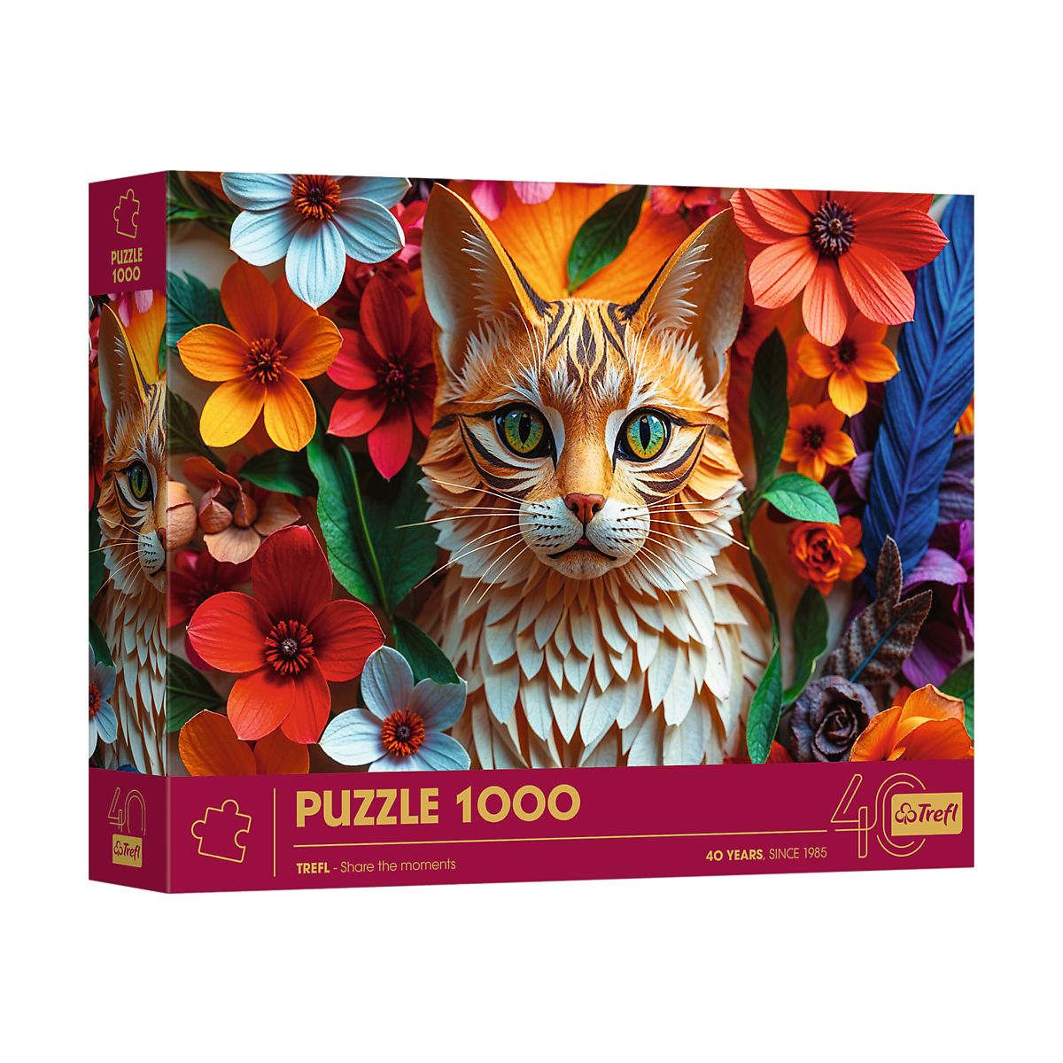 Puzzle JUbileusz kot 1000 el. Trefl (40040)