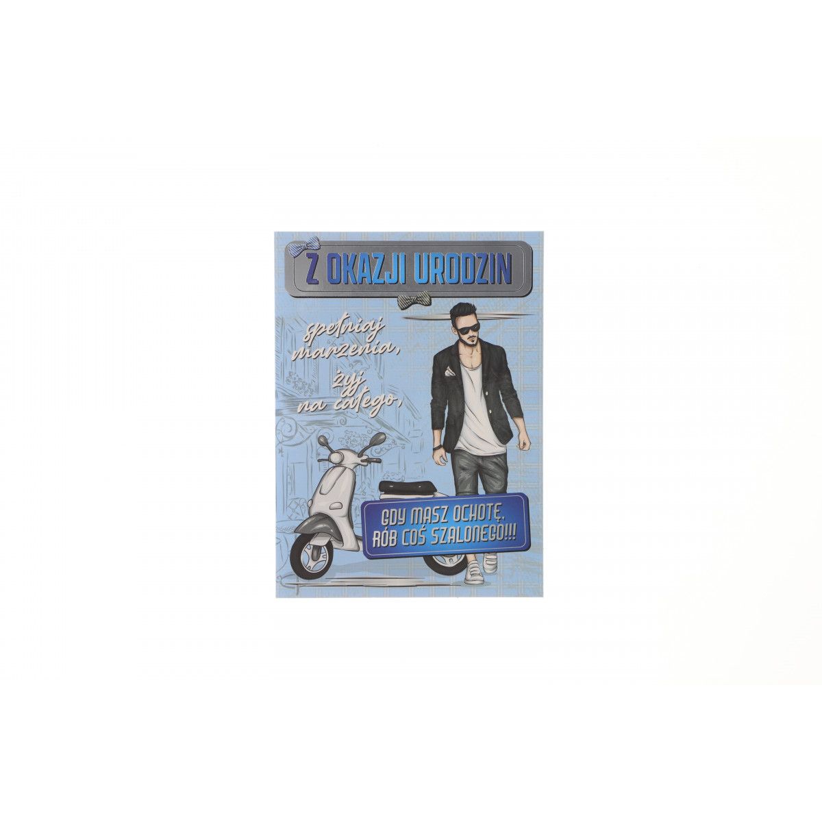 Kartka składana Ev-corp Comic Urodzinowy dla chłopaka B6 (STKC-009)