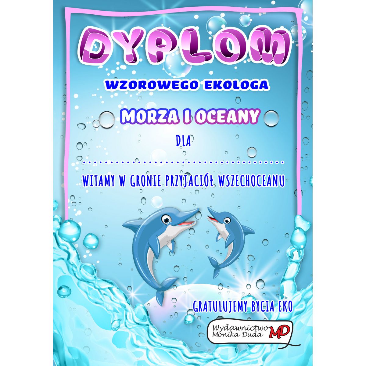 Kolorowanka EKOLOGIA Wszechocean