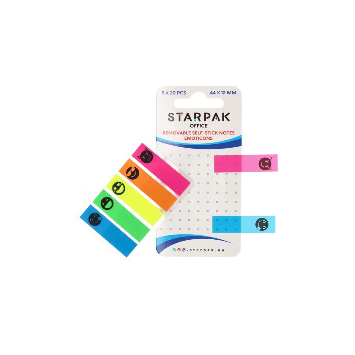 Zakładki indeksujące Starpak 100k [mm:] 44x12 (472874)