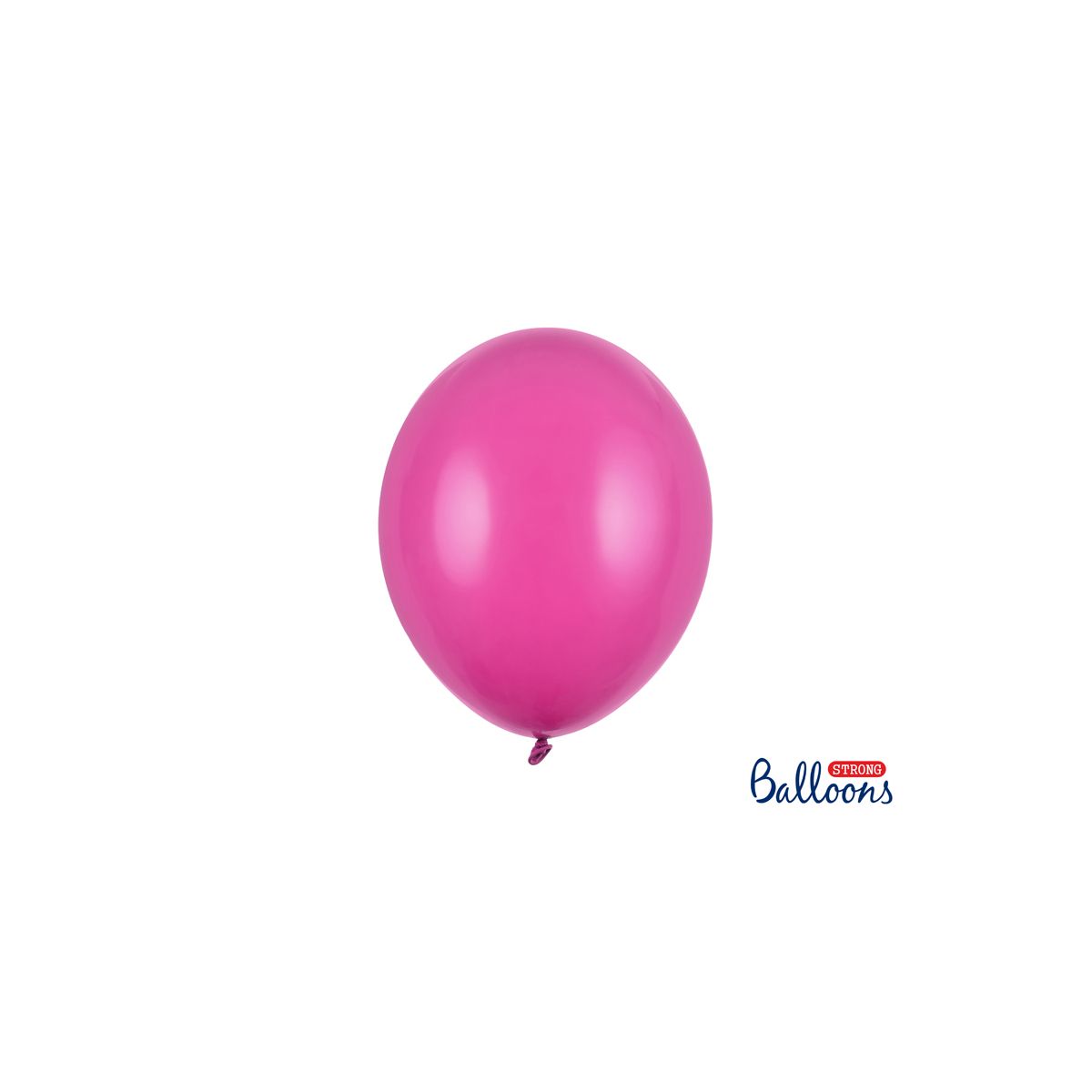 Balon gumowy Partydeco Strong Pastel Hot Pink 100 szt. różowy pastelowy 300mm (SB14P-006)