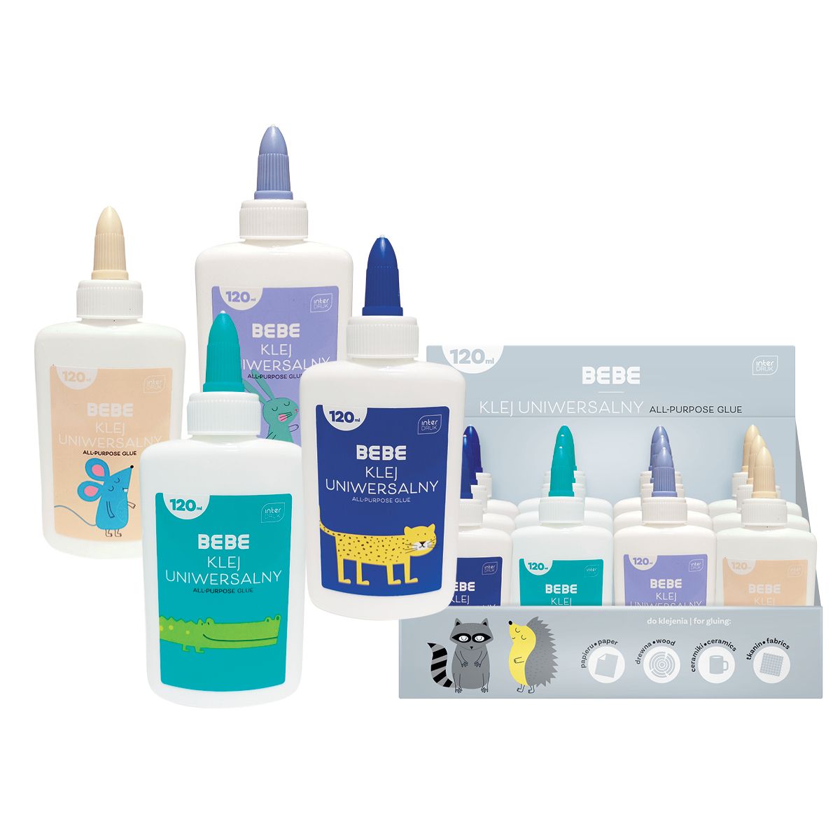 Klej w płynie Tetis uniwersalny BB KIDS 5902277327864 120ml (120ml)
