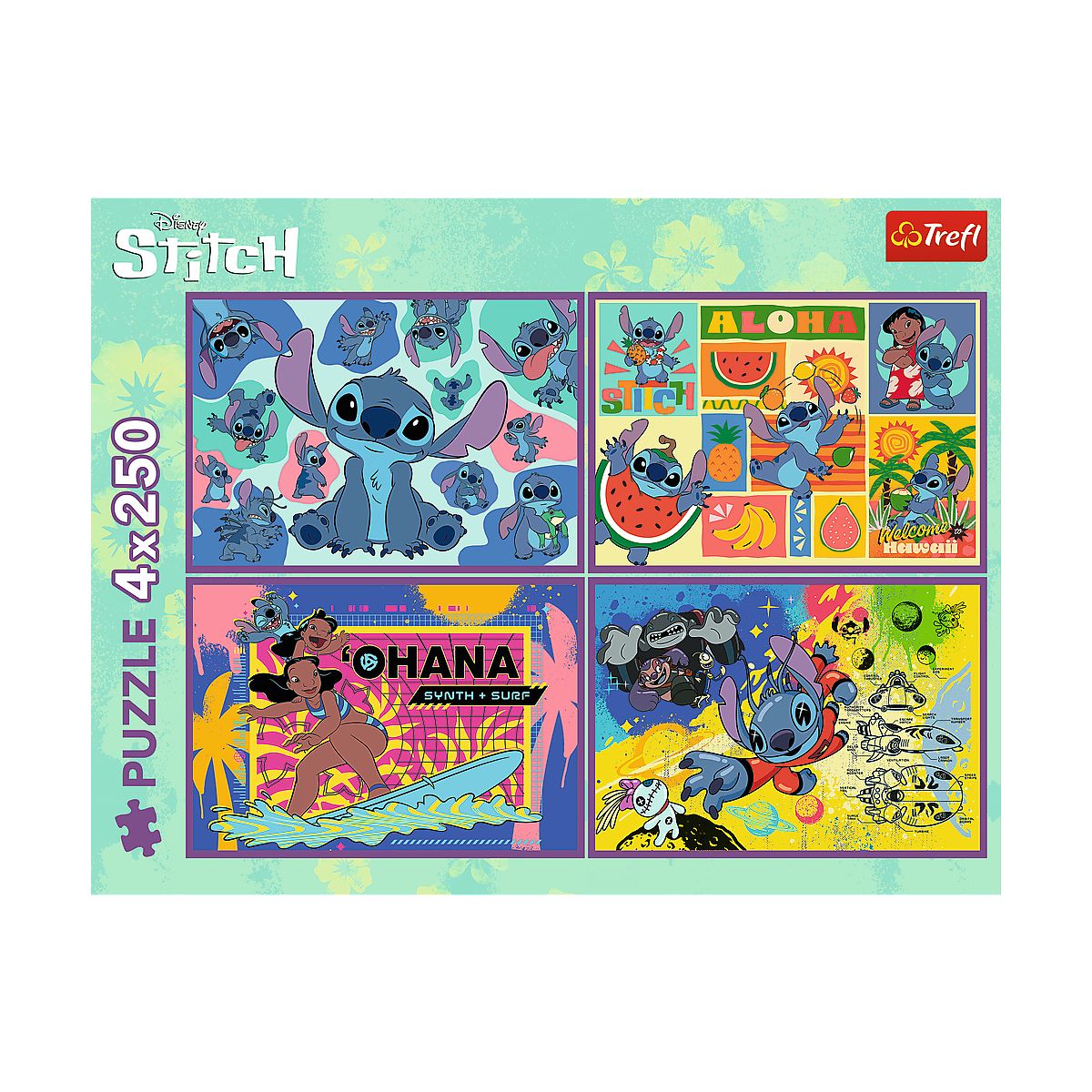 Puzzle Trefl Lilo I Stitch 4x250 el. (13311)