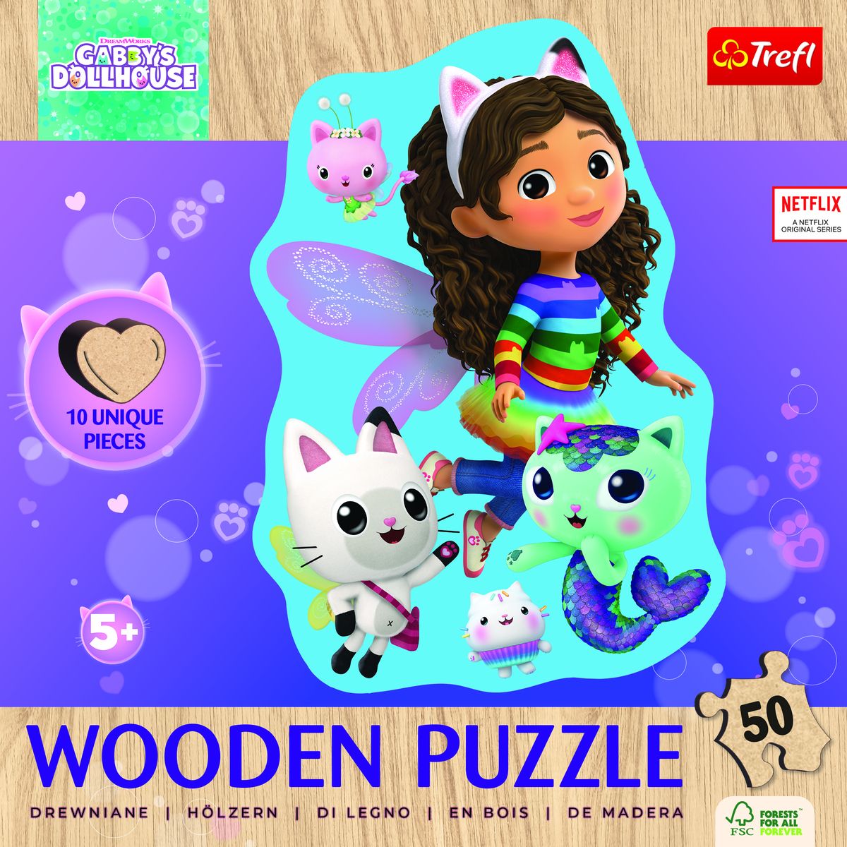 Puzzle Trefl Wesoła Gabby 56 el. (20260)