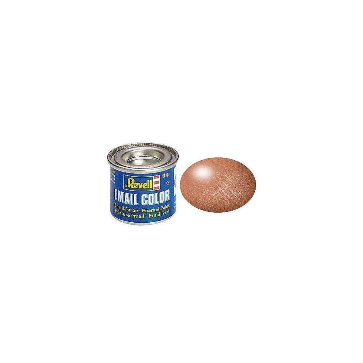 Farba olejna modelarskie kolor: brązowy metaliczny 14ml 1 kolor. Revell (32193)