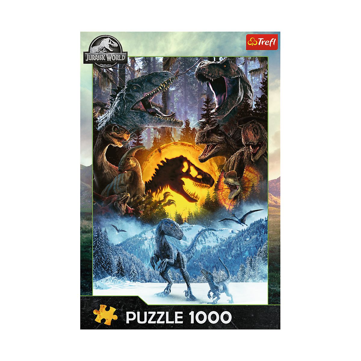 Puzzle Park Jurajski 1000 el. Trefl (10939)