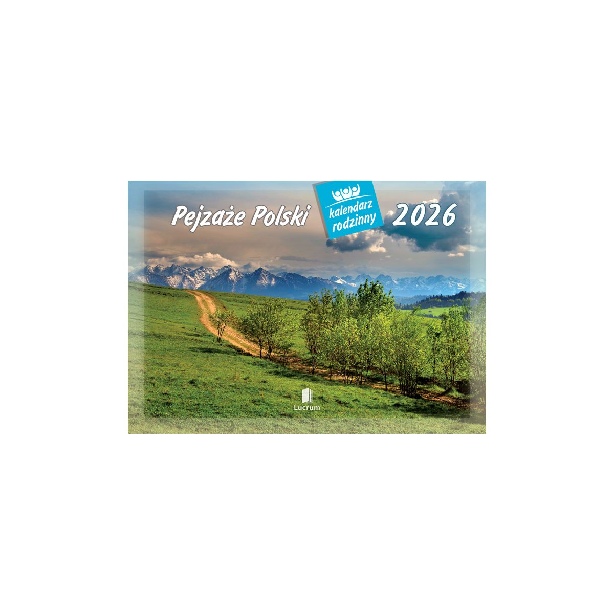 Kalendarz ścienny (401000) k:2915-377 Pejzaże Polski rodzinny 2023 280mm x 200mm Lucrum (WL03)