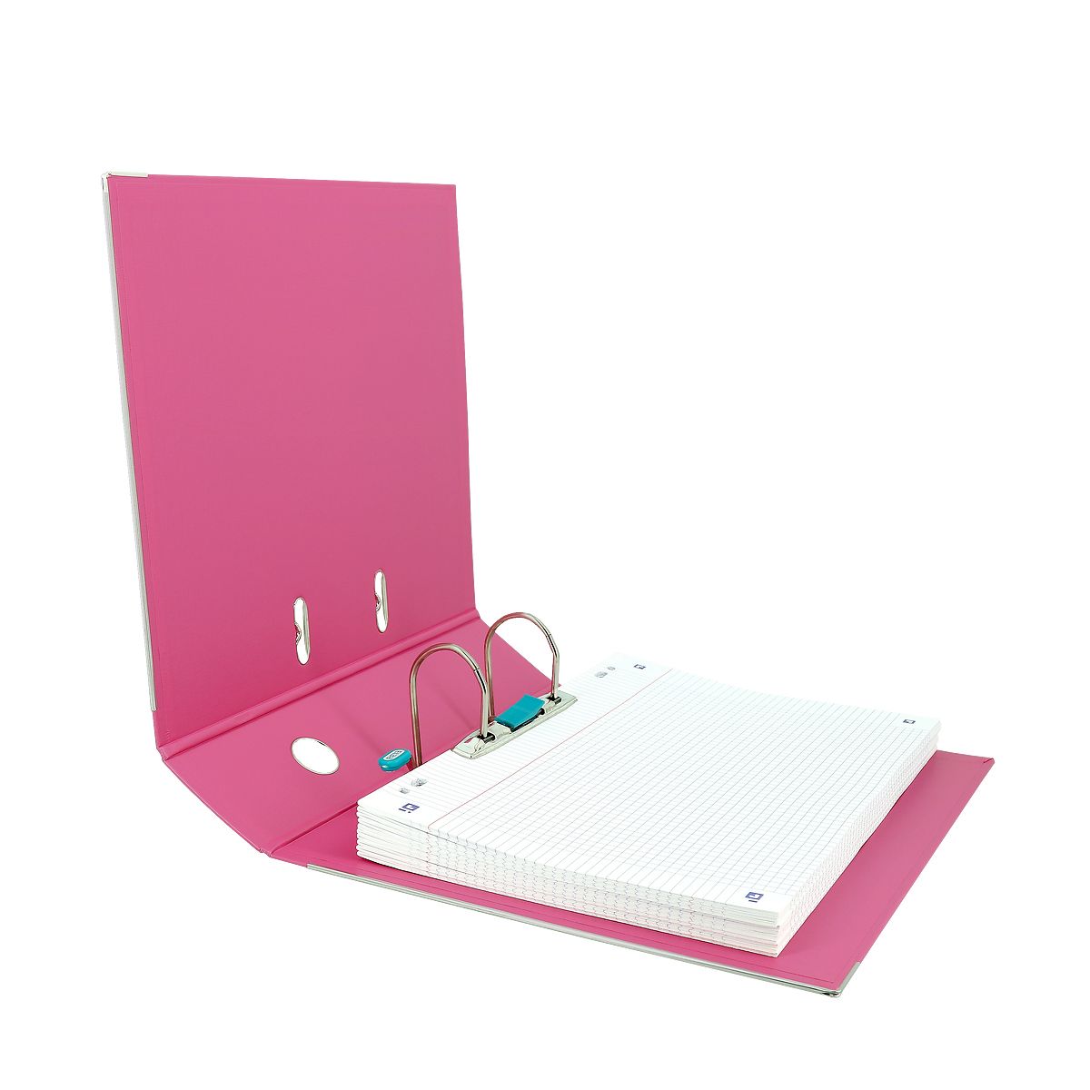 Segregator dźwigniowy 8 cm Pro+ A4 80mm różowy Elba (100023300)