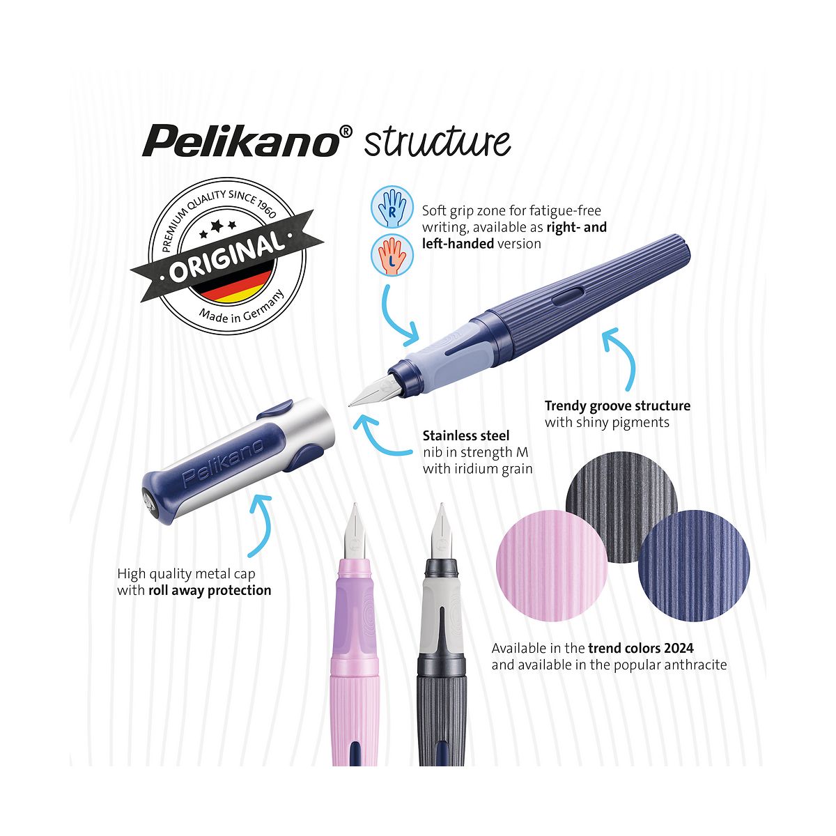 Pióro wieczne Pelikan Pelikano P480/M mix (300009992)