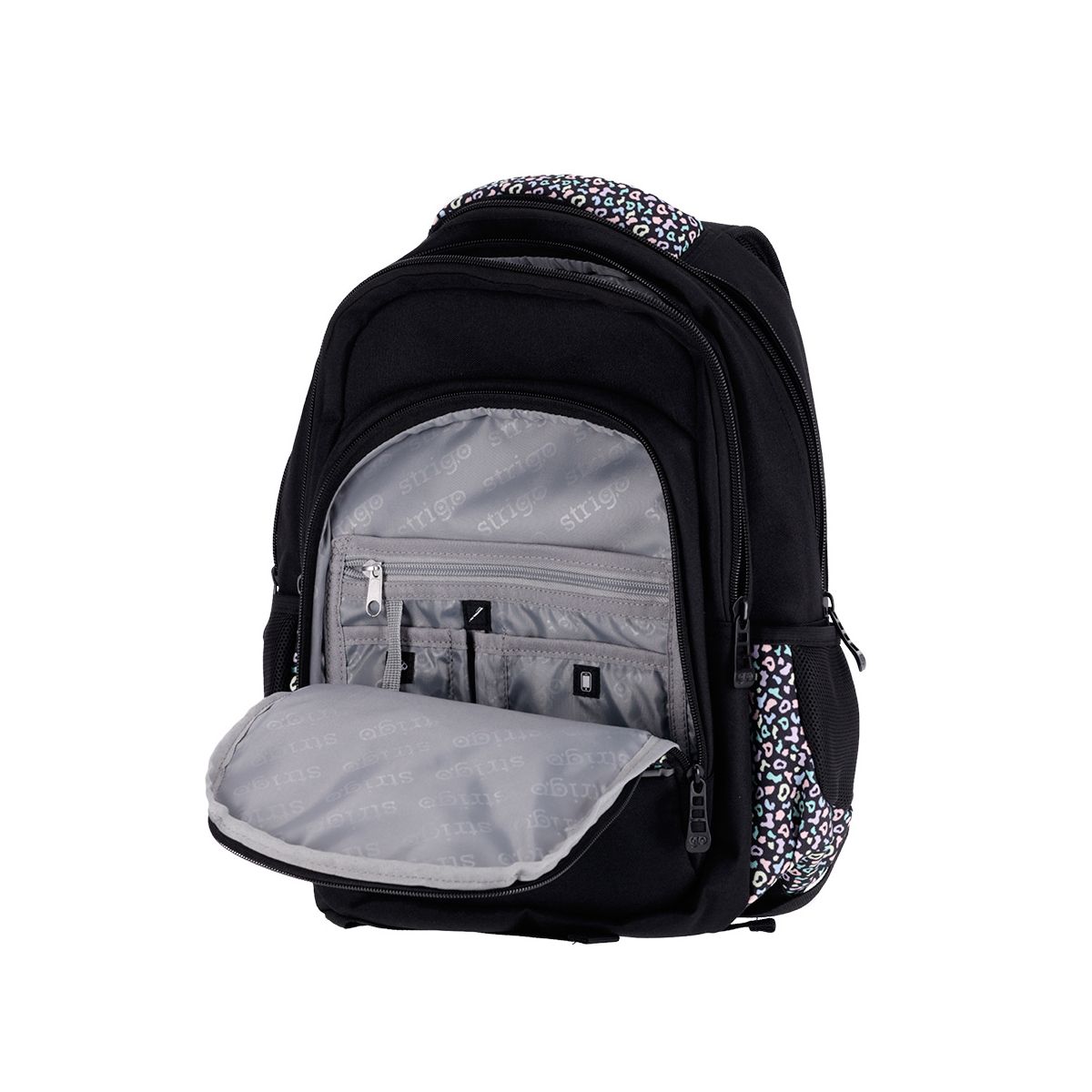 Plecak MISTY Czarny pastel Strigo (PL007)