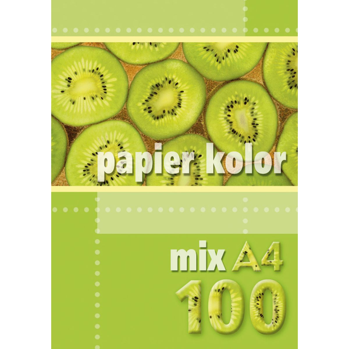 Papier kolorowy Kreska A4 mix 80g