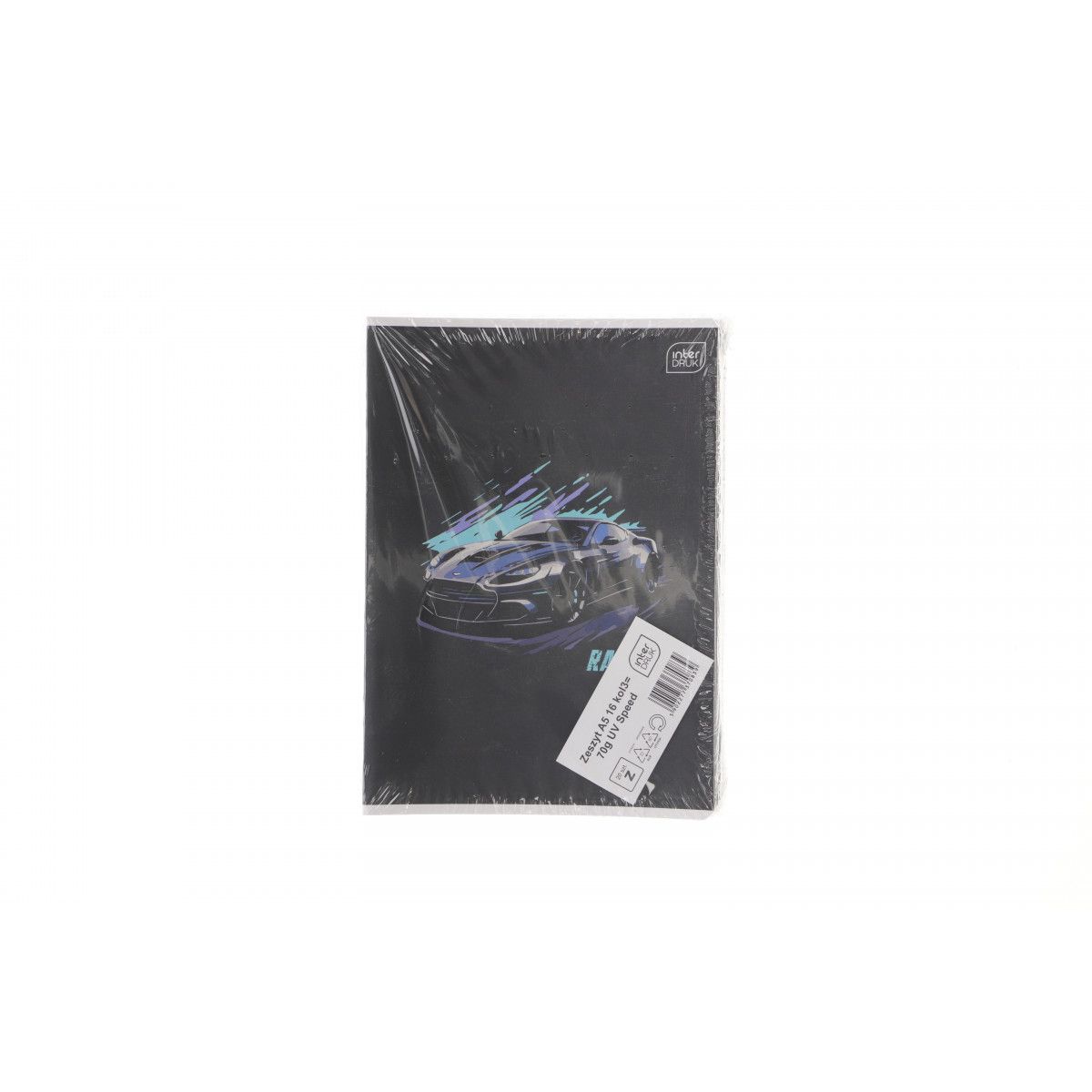 Zeszyt Interdruk 70 SPEED A5 16k. 70g linia kolor