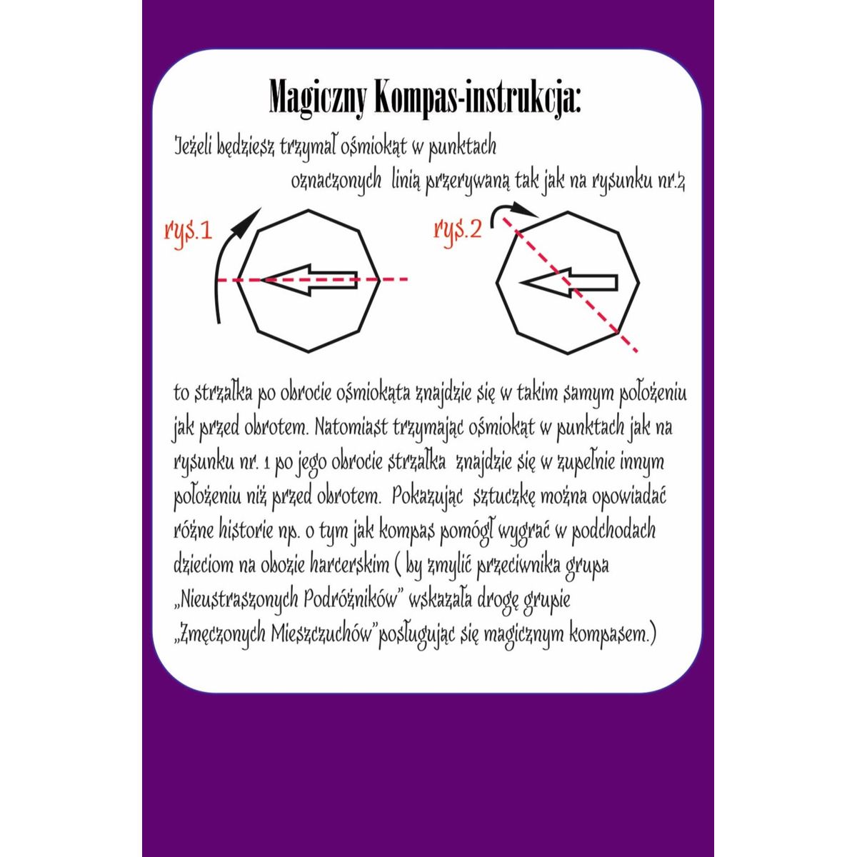 Gra edukacyjna magiczny kompas Abino